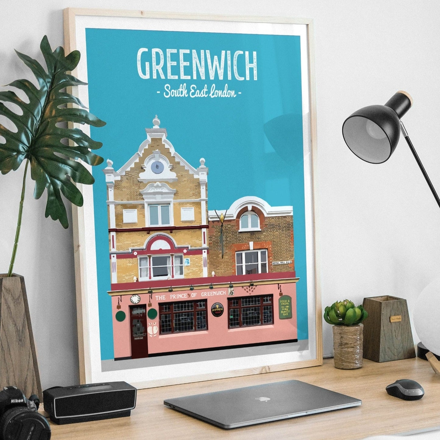 Greenwich print, The Prince of Greenwich pub