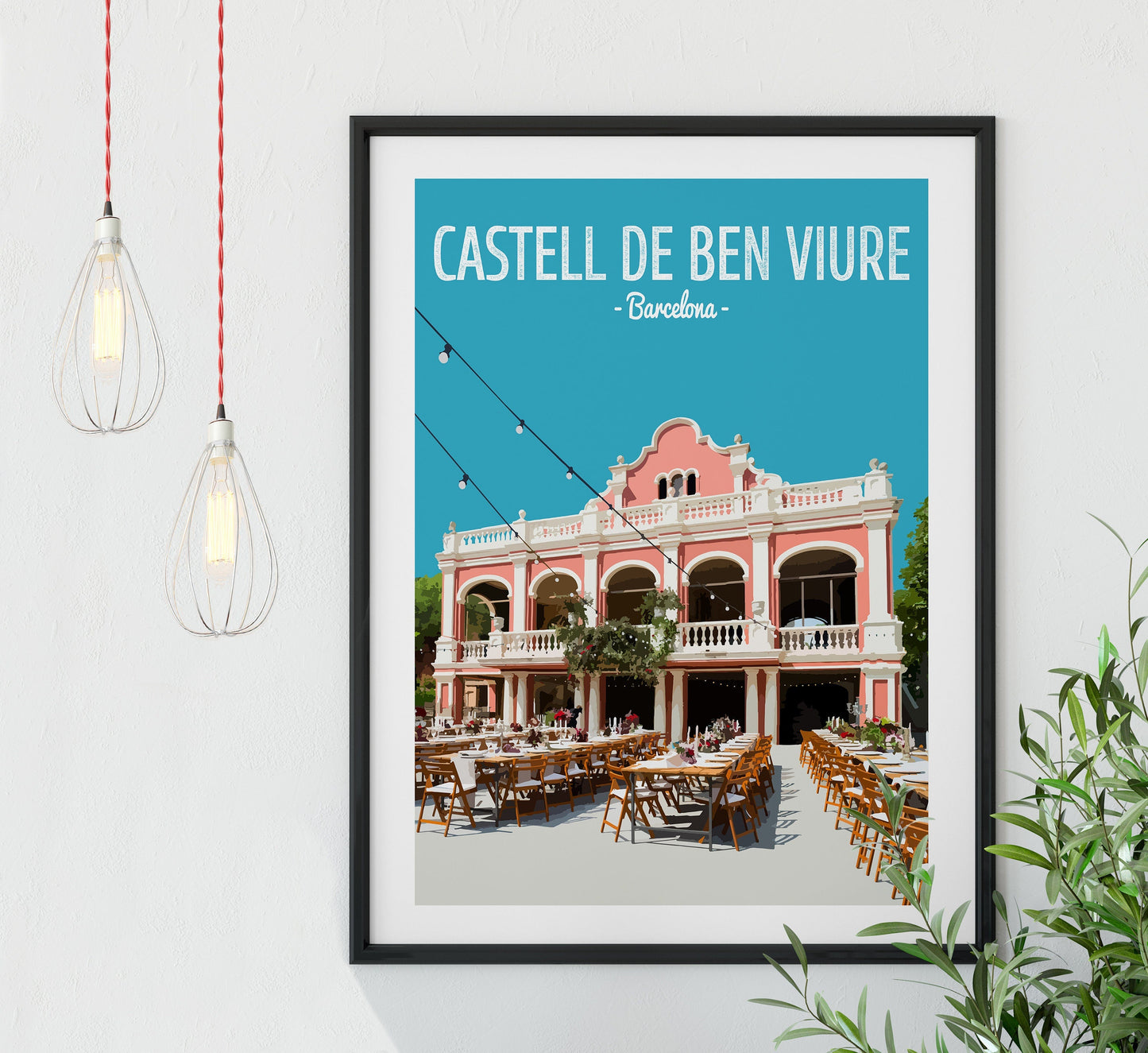 Castell De Ben Viure print