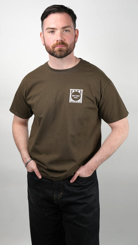 🎁 Artstufflondon T-Shirt Brown (100% off)