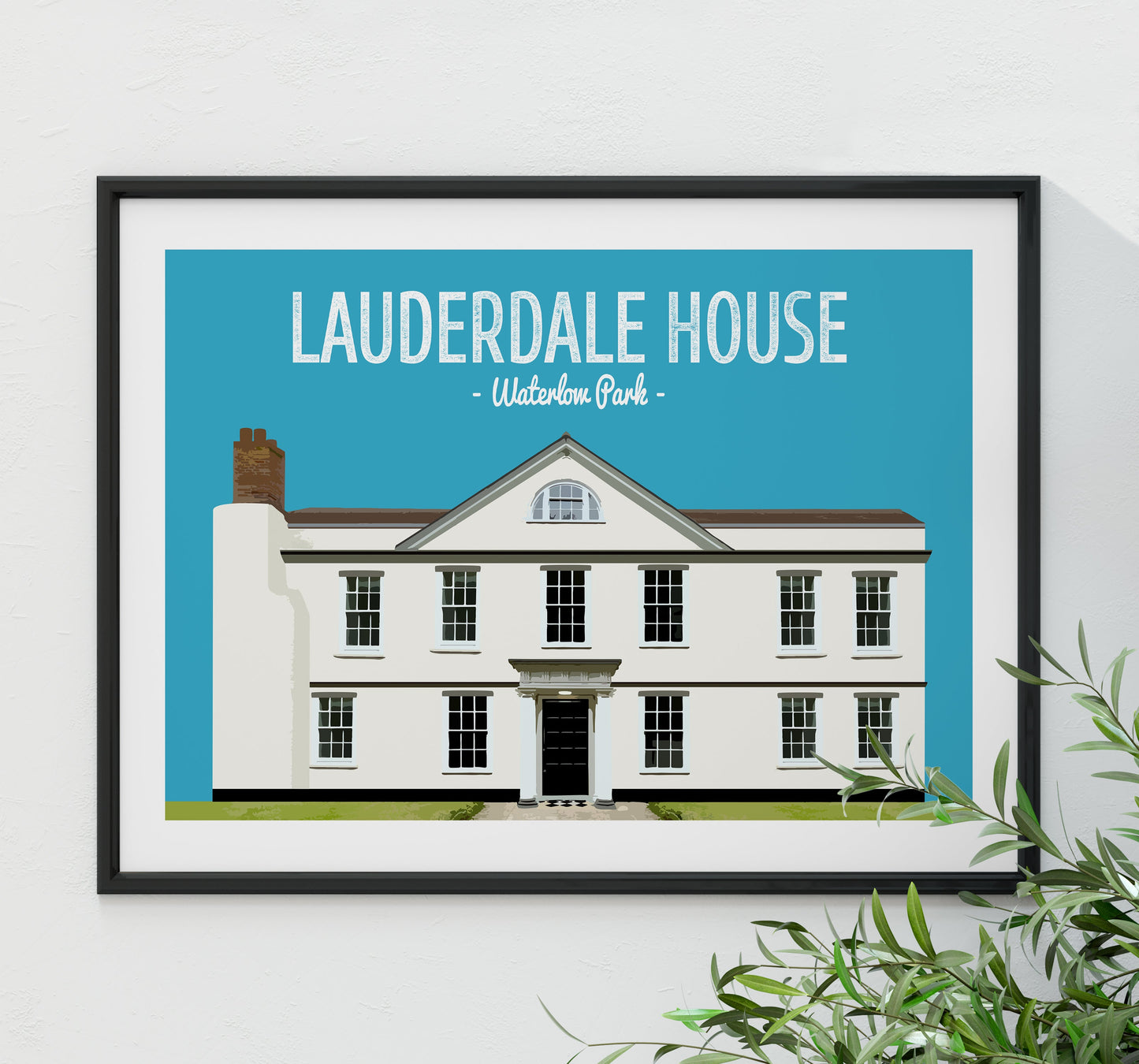 Highgate print, Lauderdale house