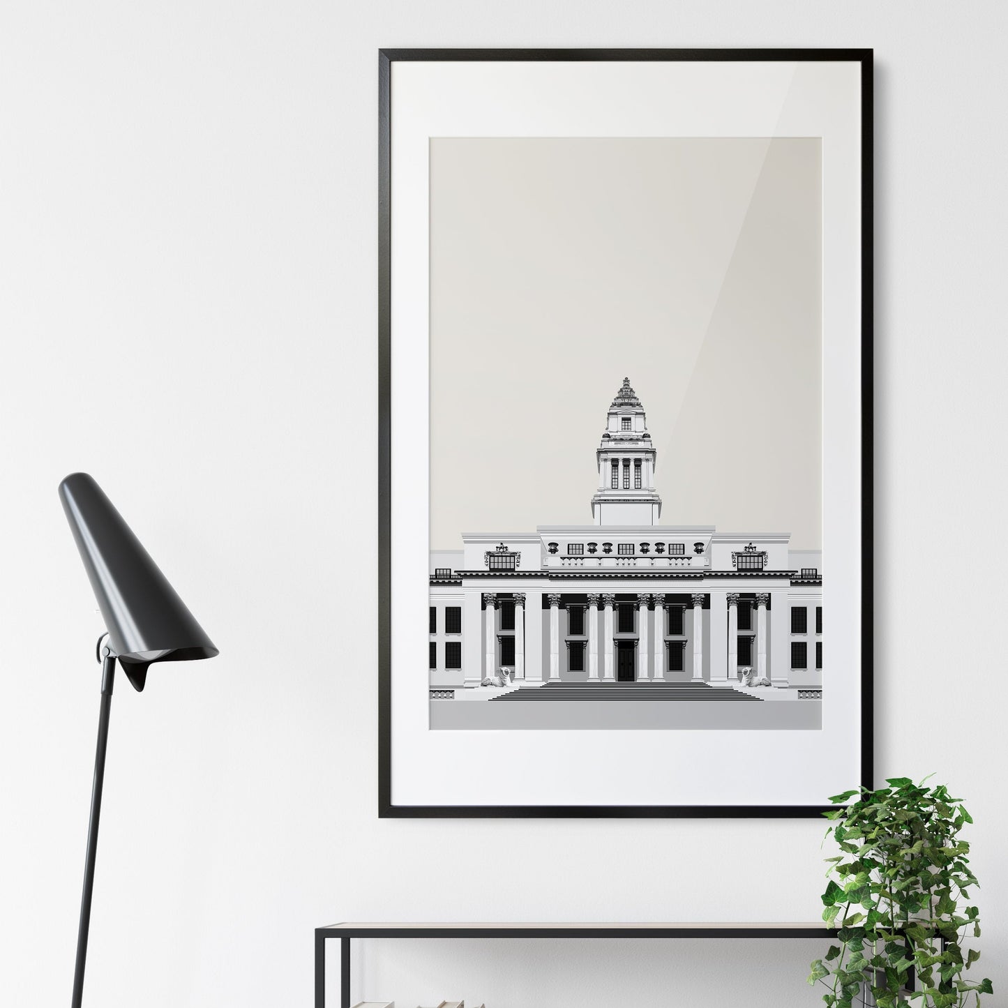 Marylebone print, The Marylebone Town Hall