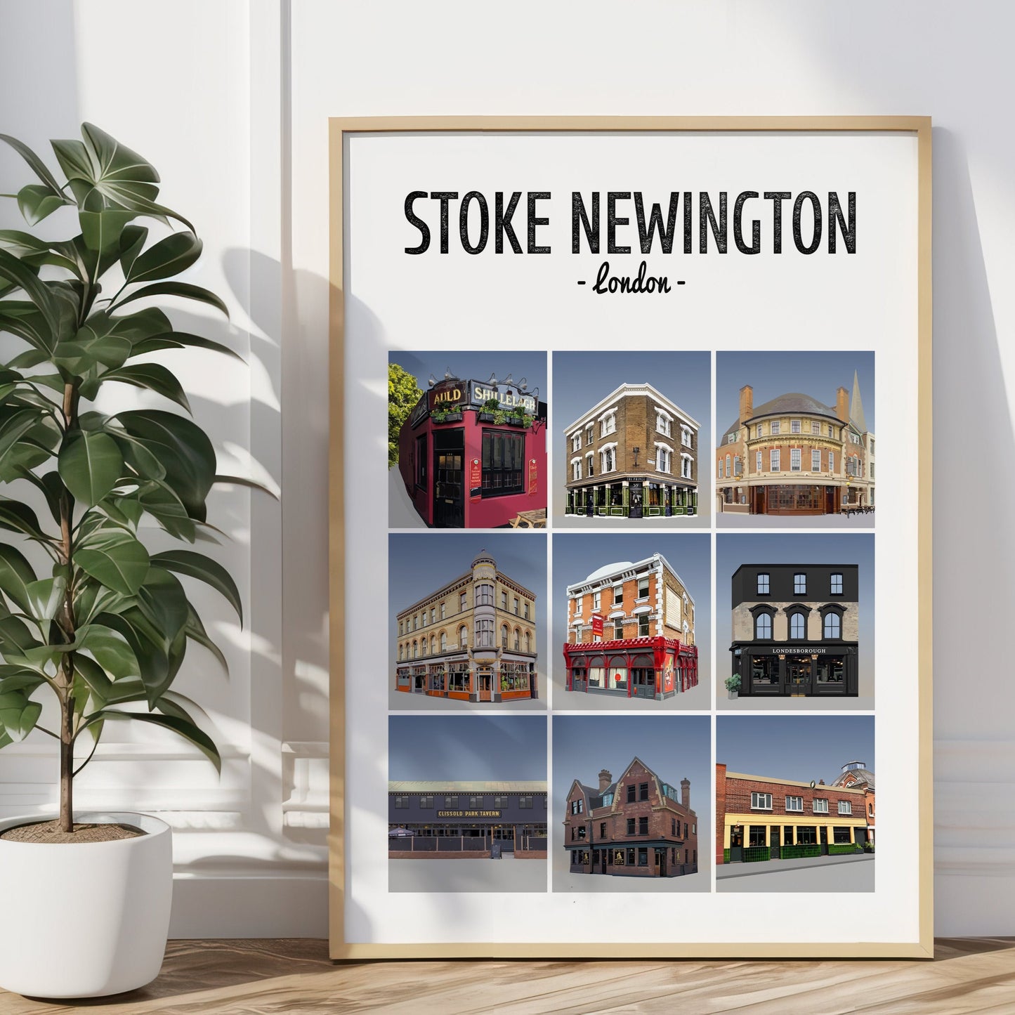 islington pubs print