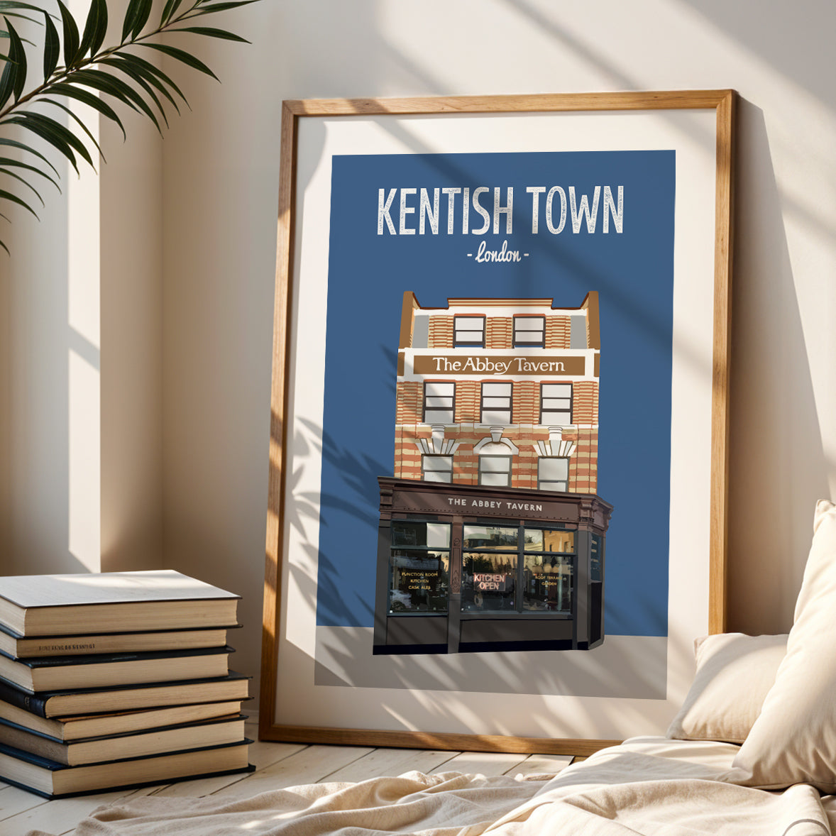 Kentish Town print, The Abbey Tavern