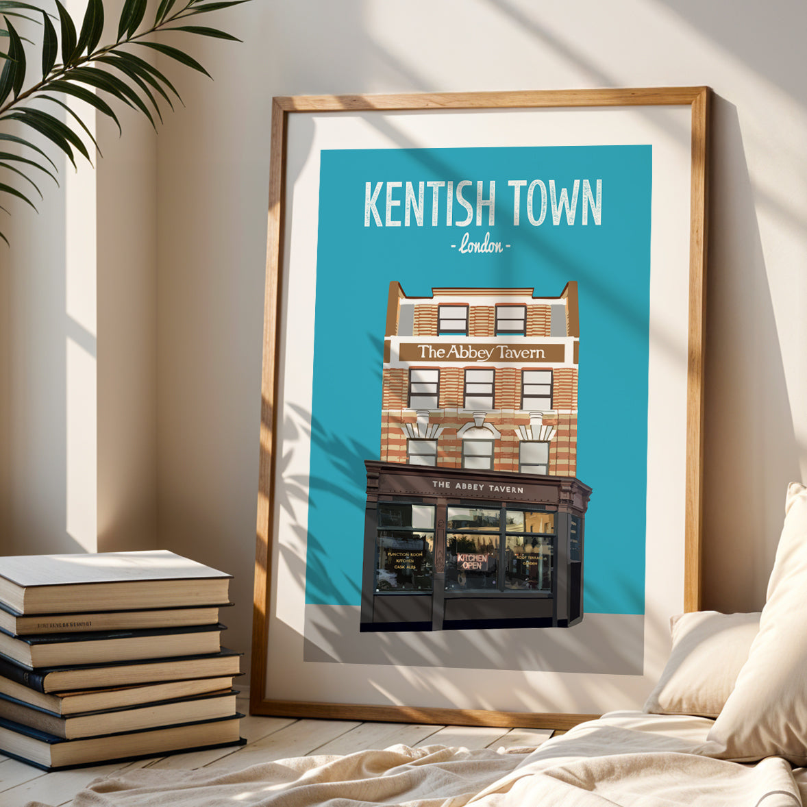 Kentish Town print, The Abbey Tavern