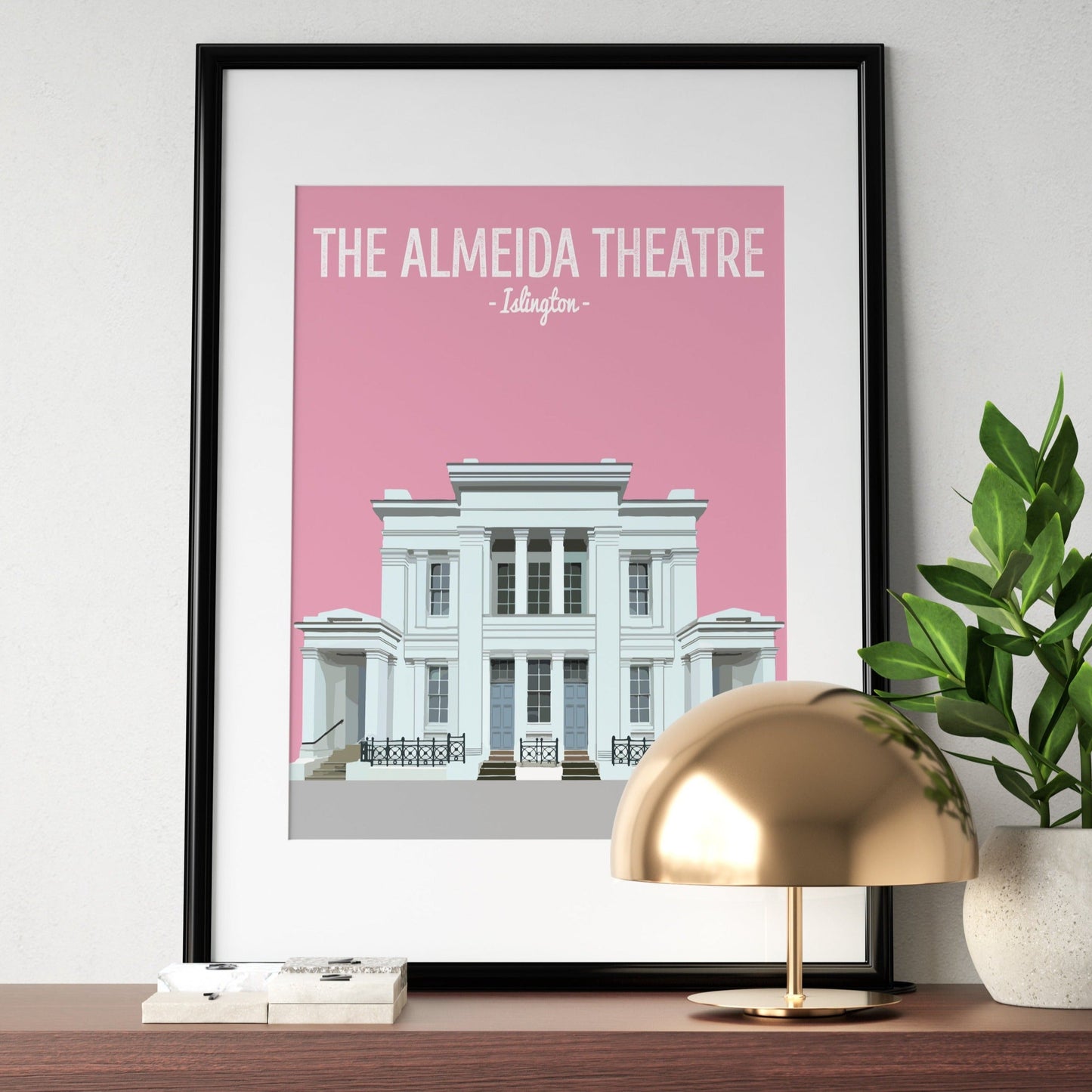 the almeida theatre print