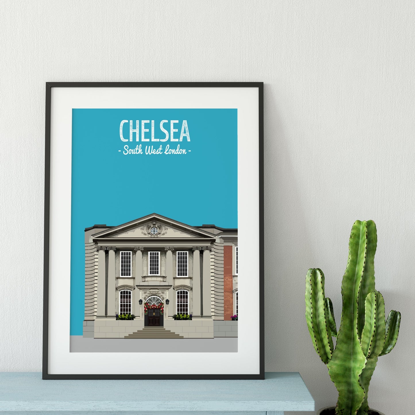 Chelsea print, The Chelsea Town Hall