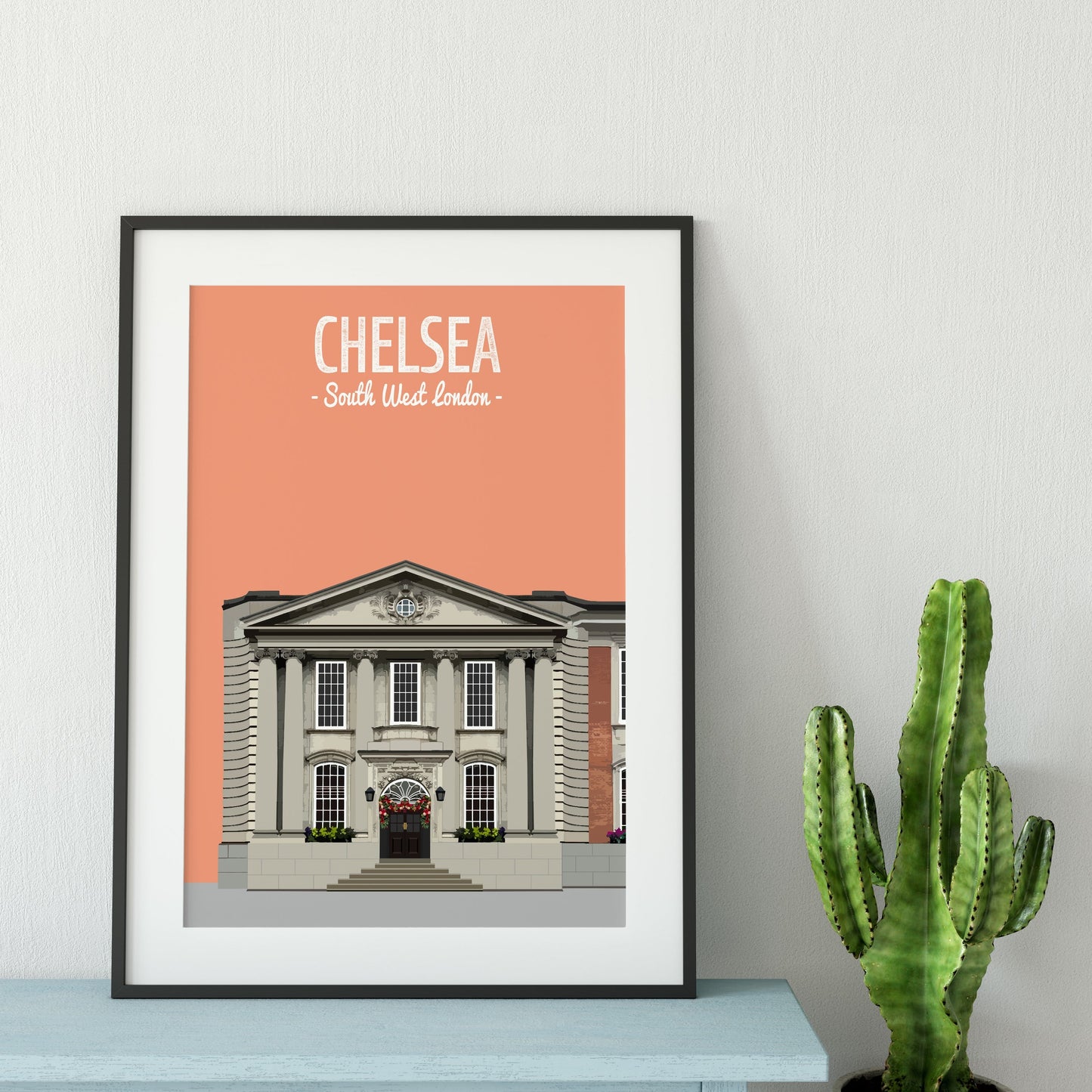 Chelsea print, The Chelsea Town Hall