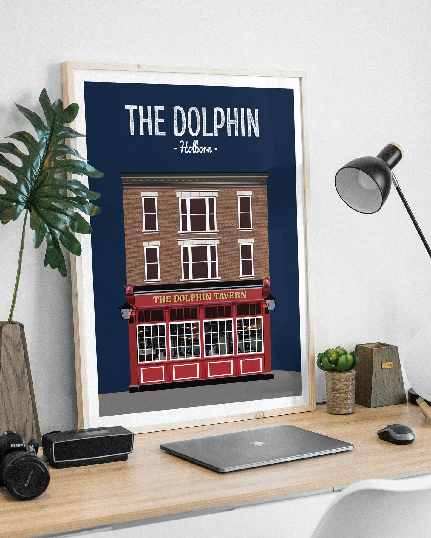 Holborn print, The Dolphin pub