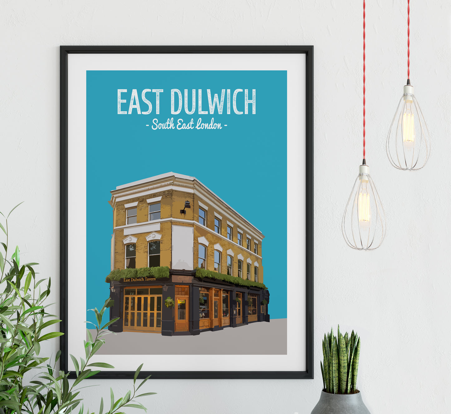 East Dulwich print, The East Dulwich Tavern