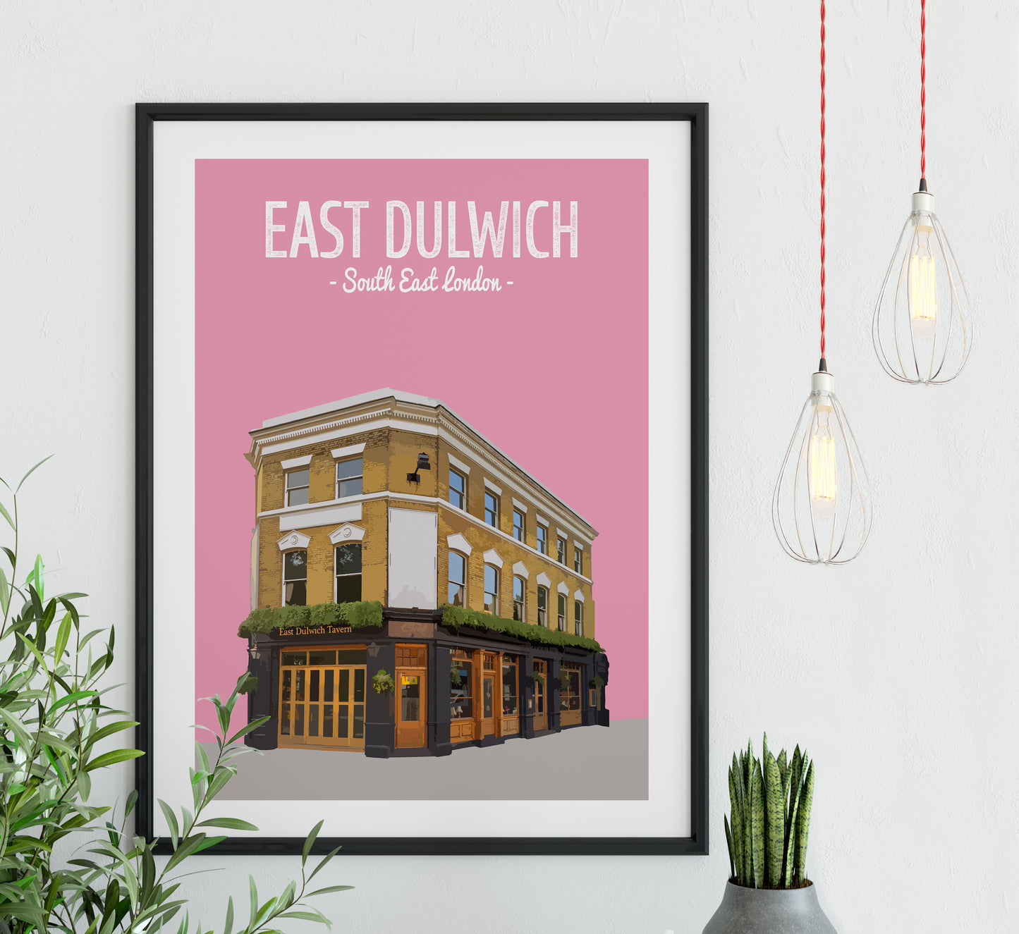 East Dulwich print, The East Dulwich Tavern