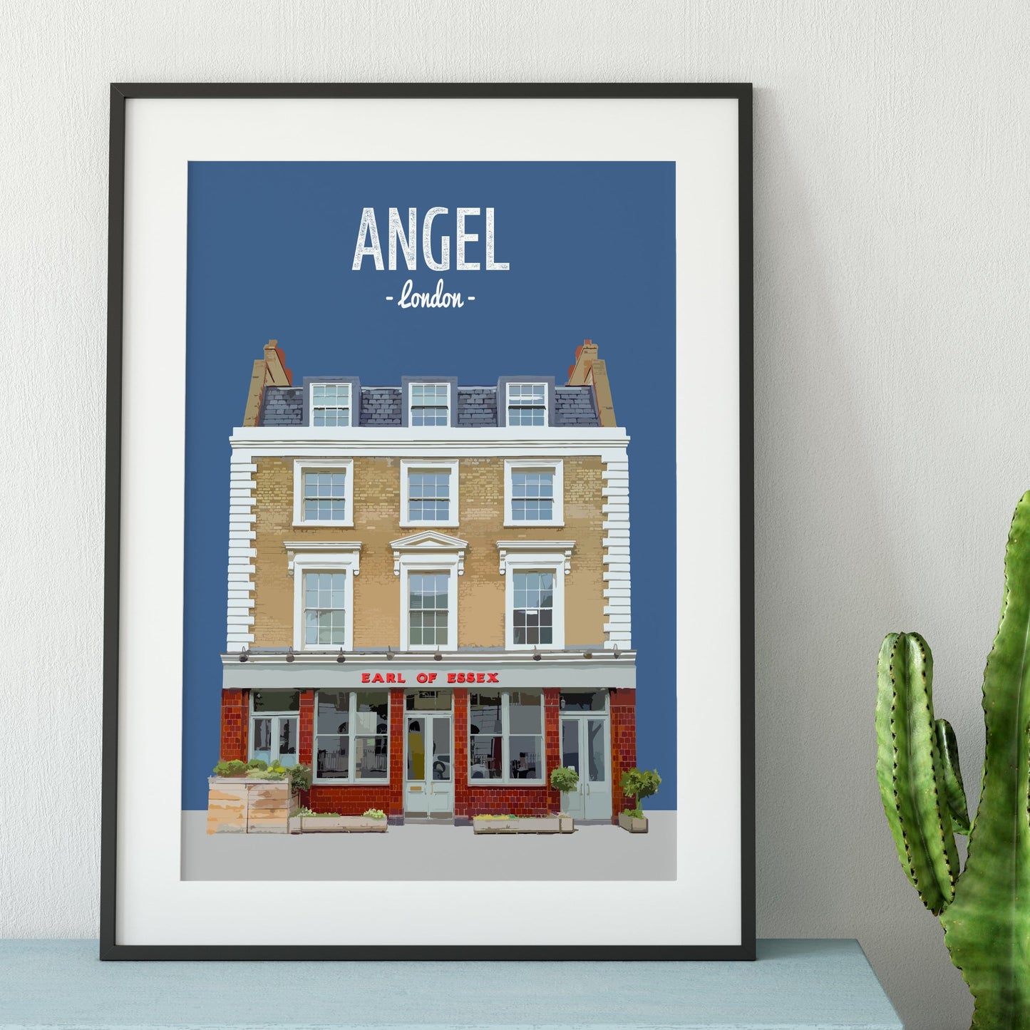 Angel print, The Earl of Essex pub