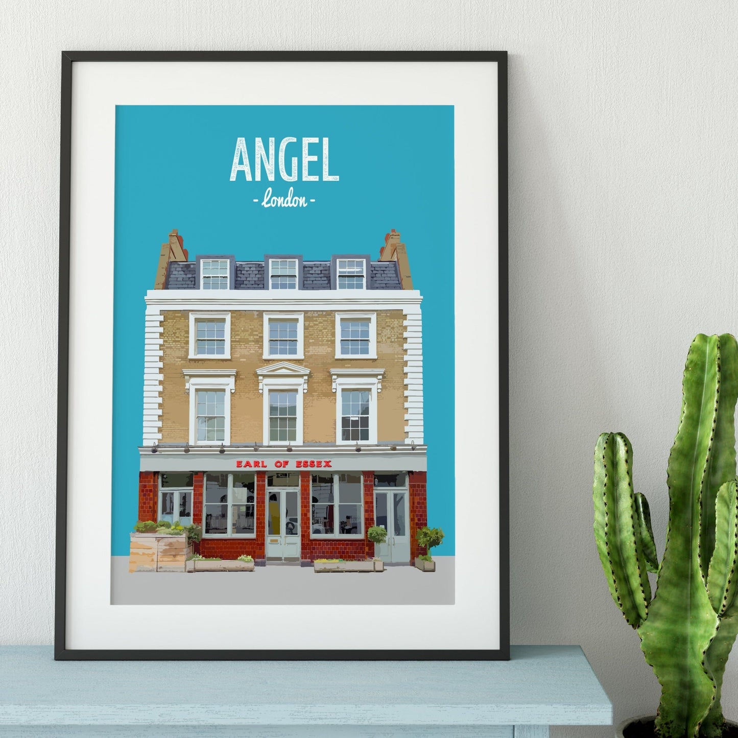 Angel print, The Earl of Essex pub