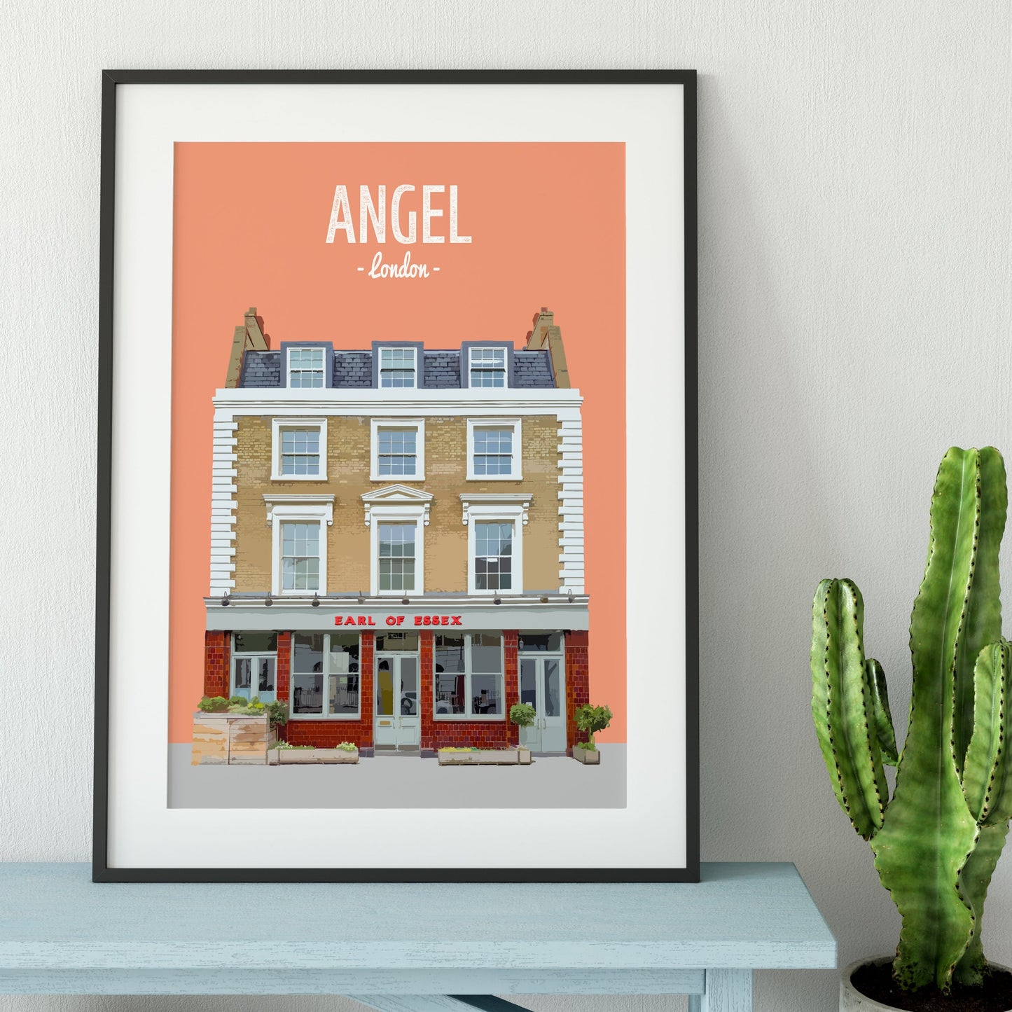 Angel print, The Earl of Essex pub