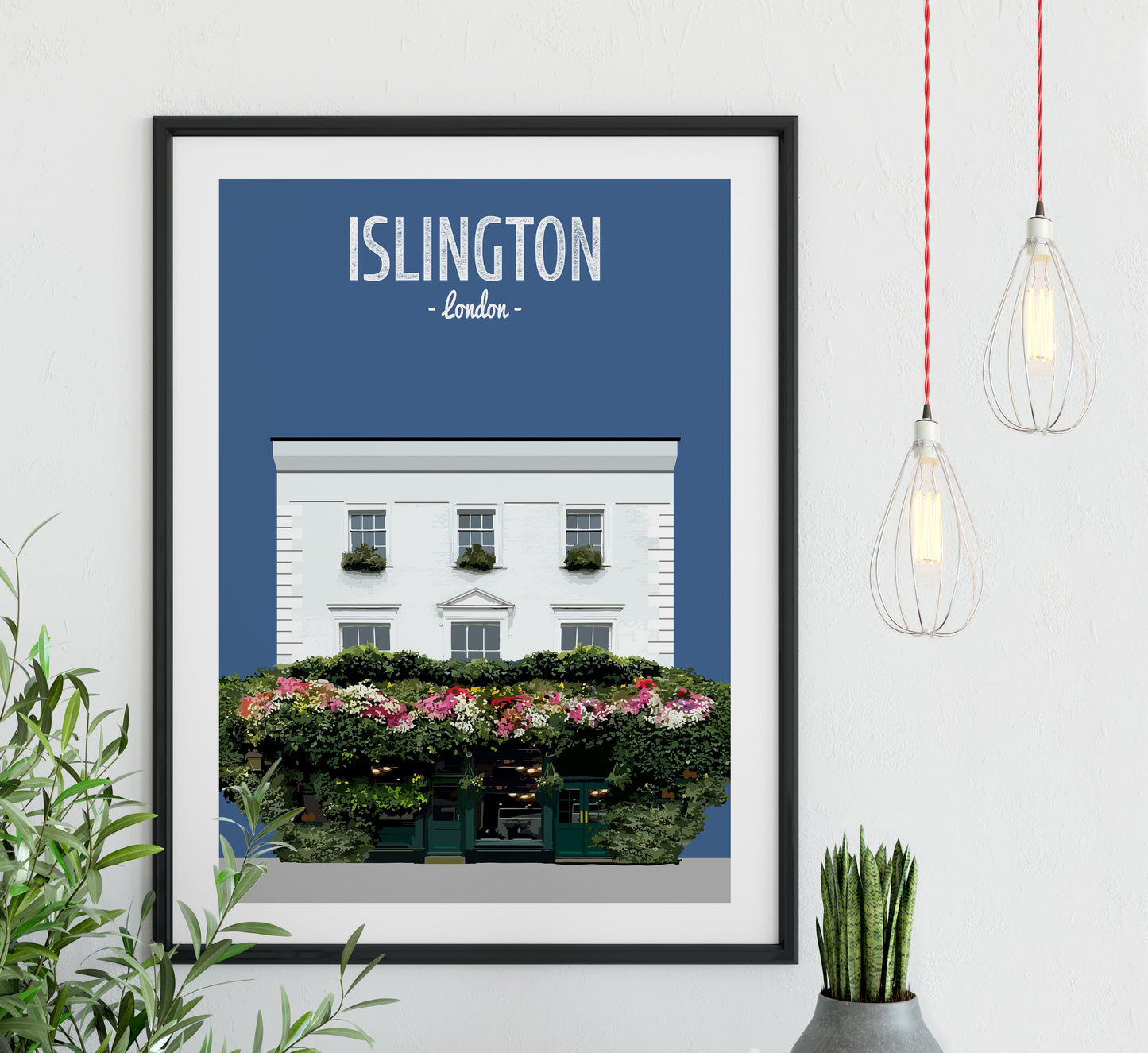 Islington print, The Hemingford pub