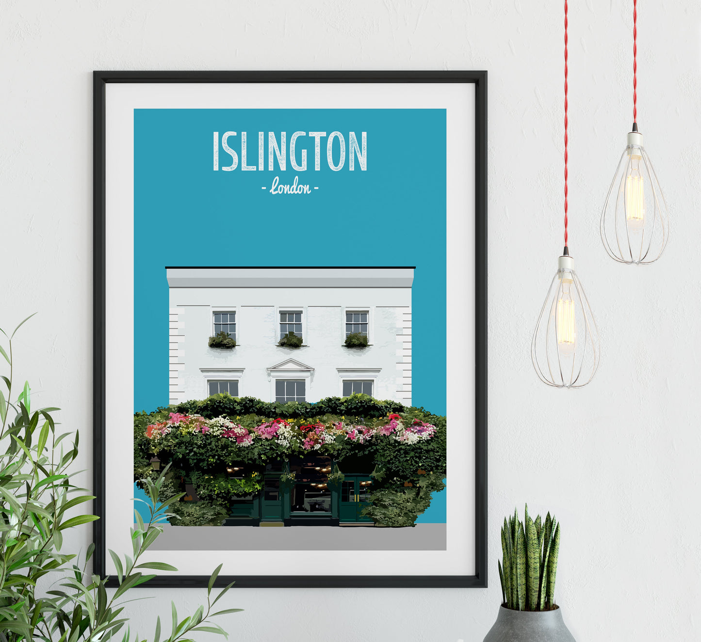 Islington print, The Hemingford pub