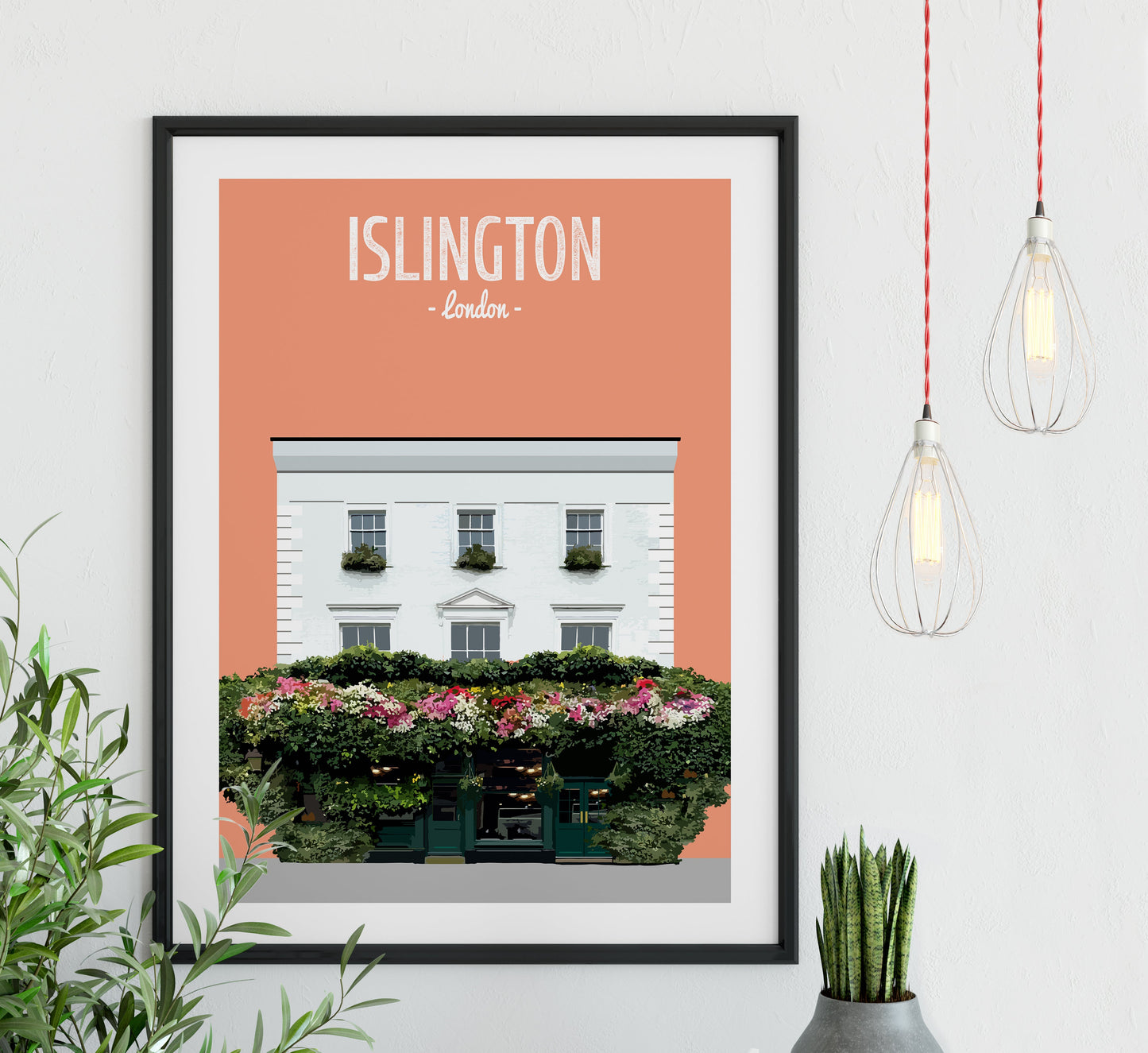 Islington print, The Hemingford pub