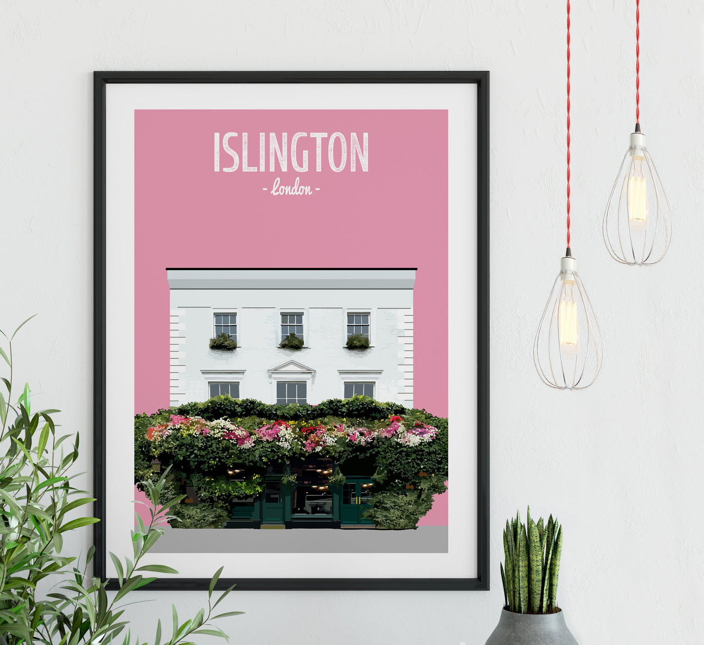 Islington print, The Hemingford pub