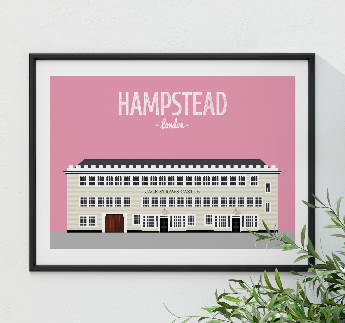 Hampstead print, The Jack Straws