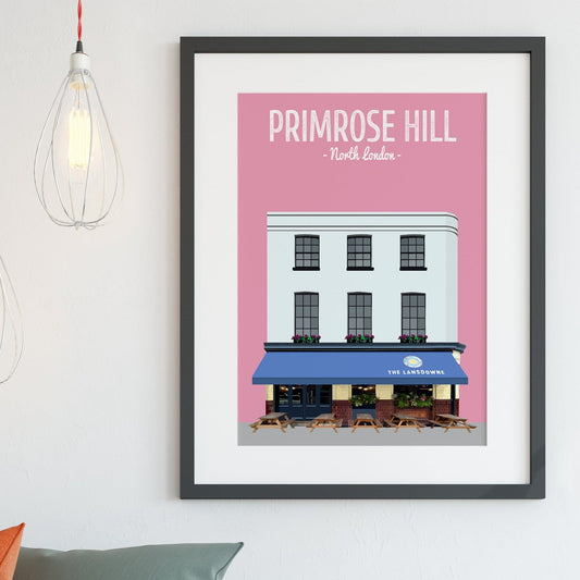 The Lansdowne pub print