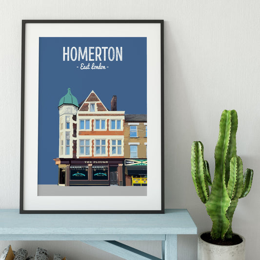 the plough homerton print