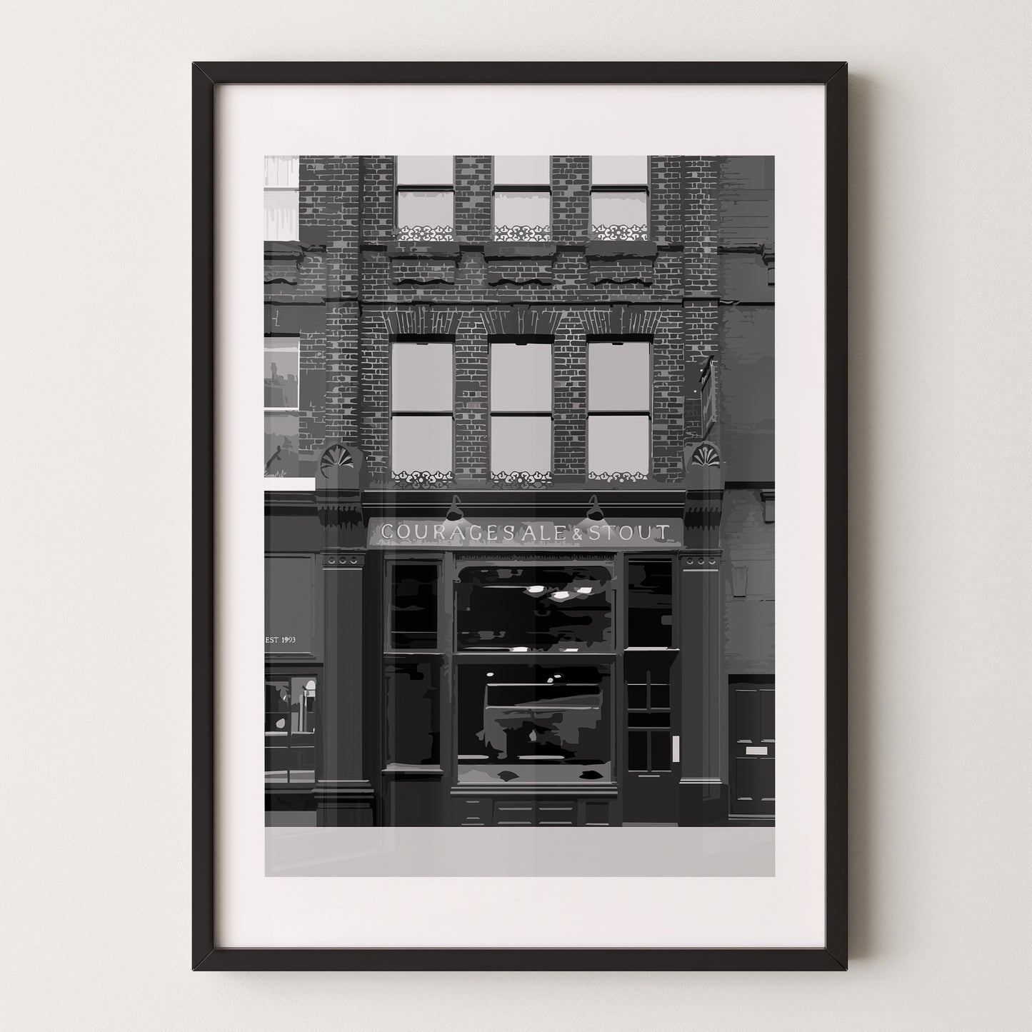 Islington print, The Pocket