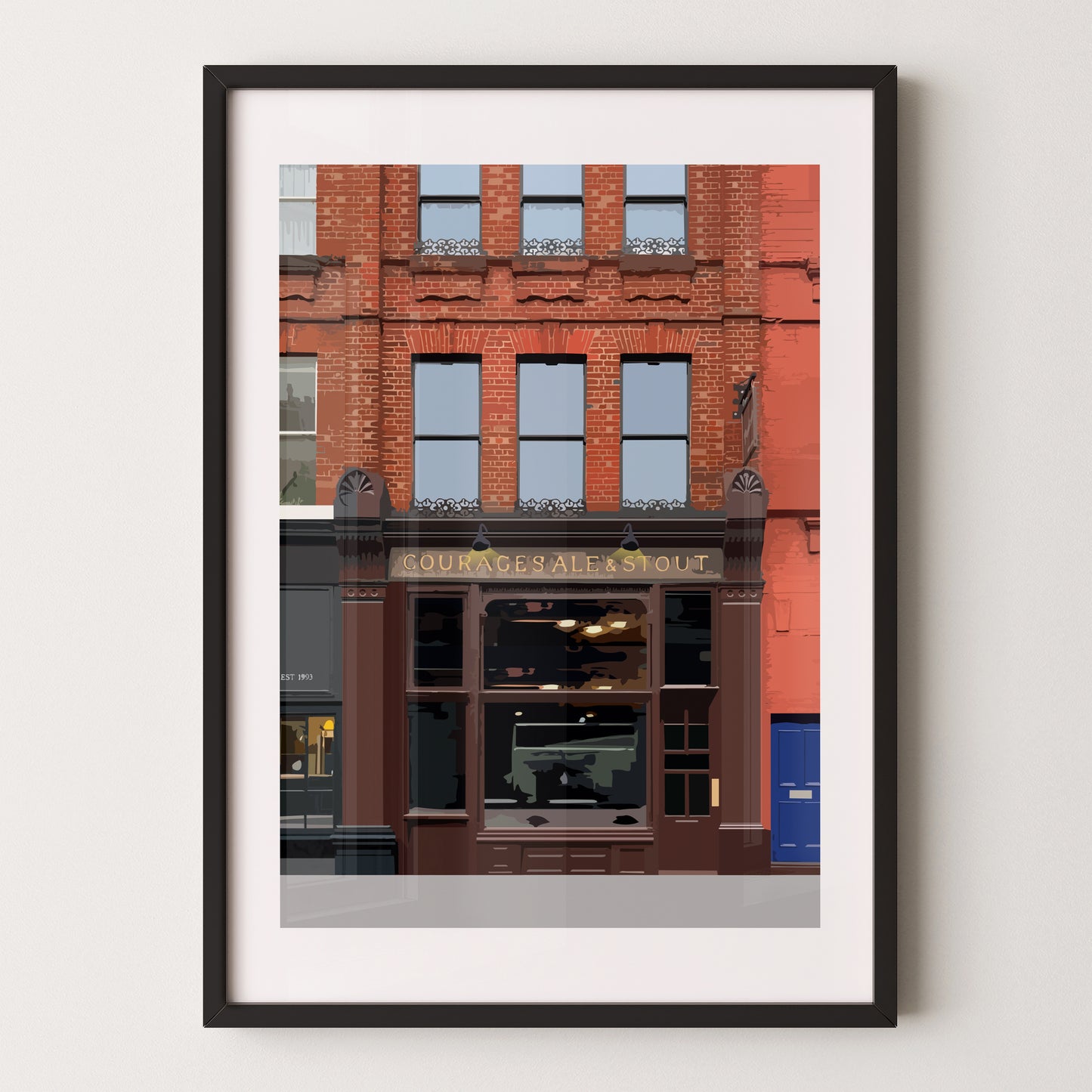 Islington print, The Pocket
