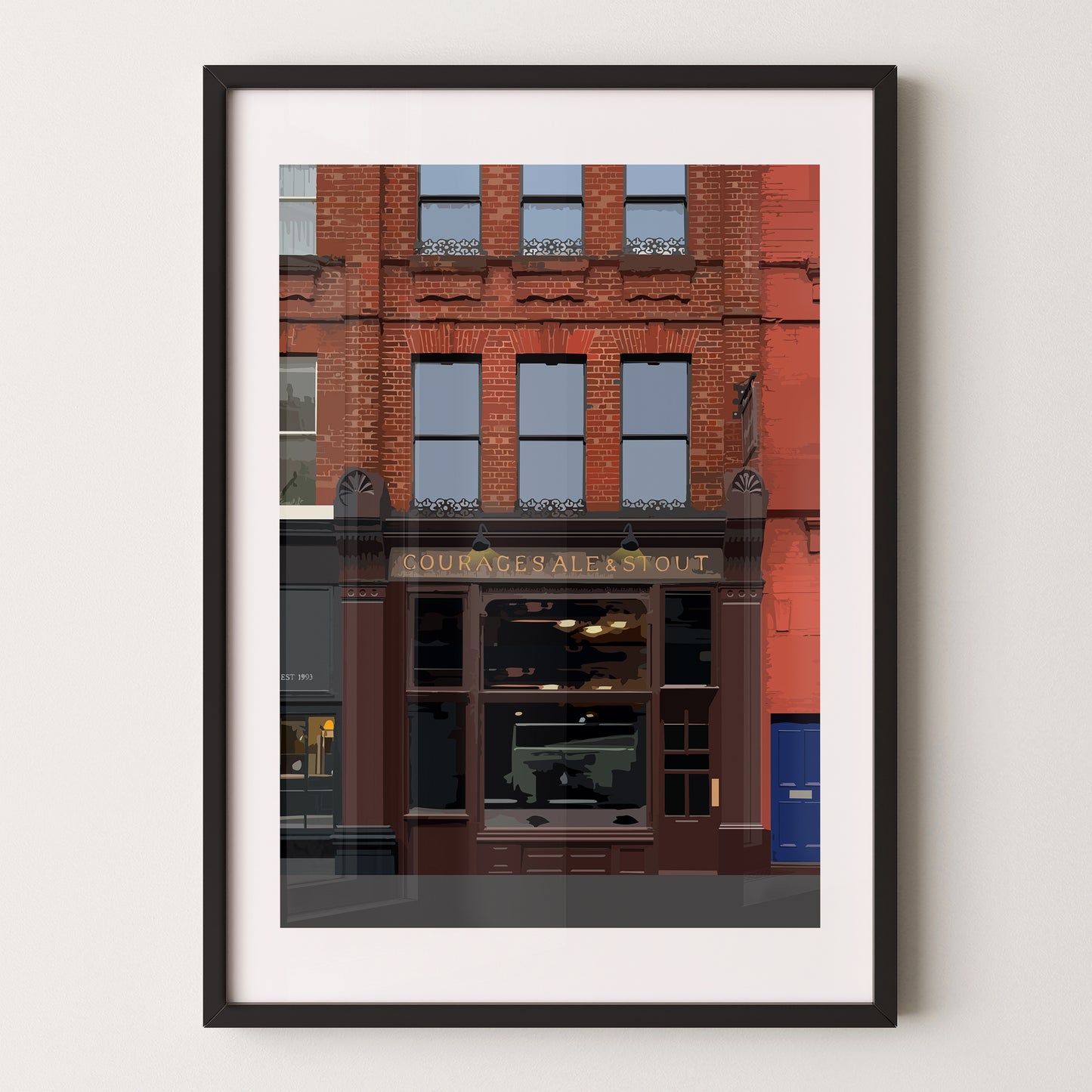 Islington print, The Pocket
