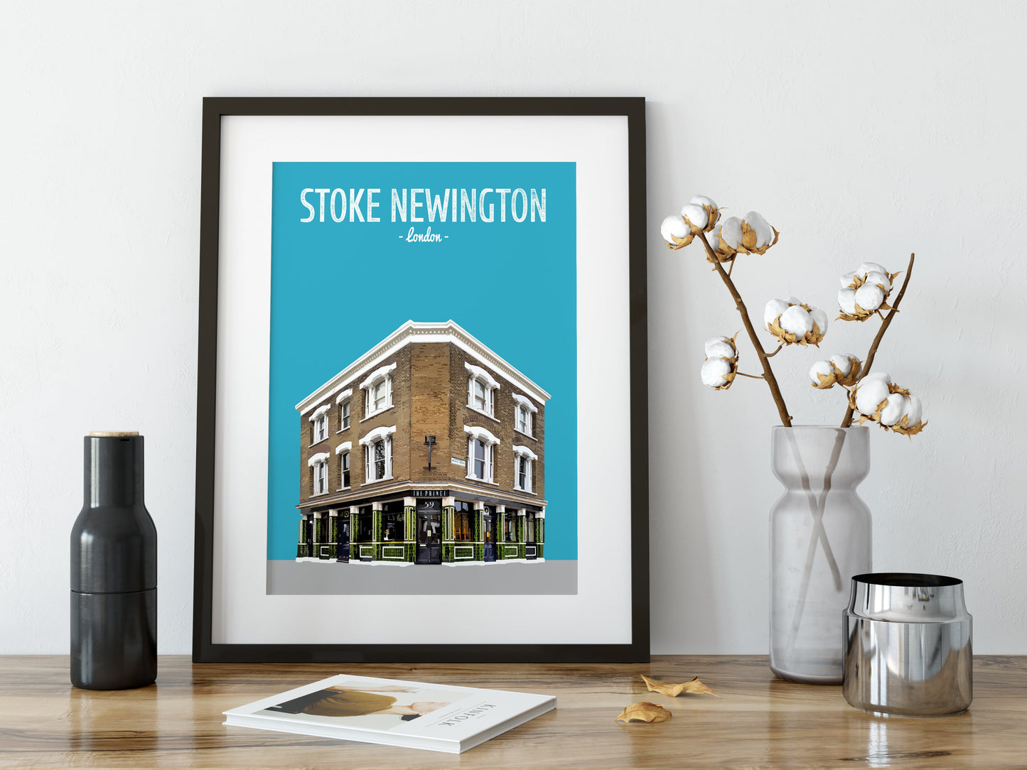 Stoke Newington print, The Prince pub