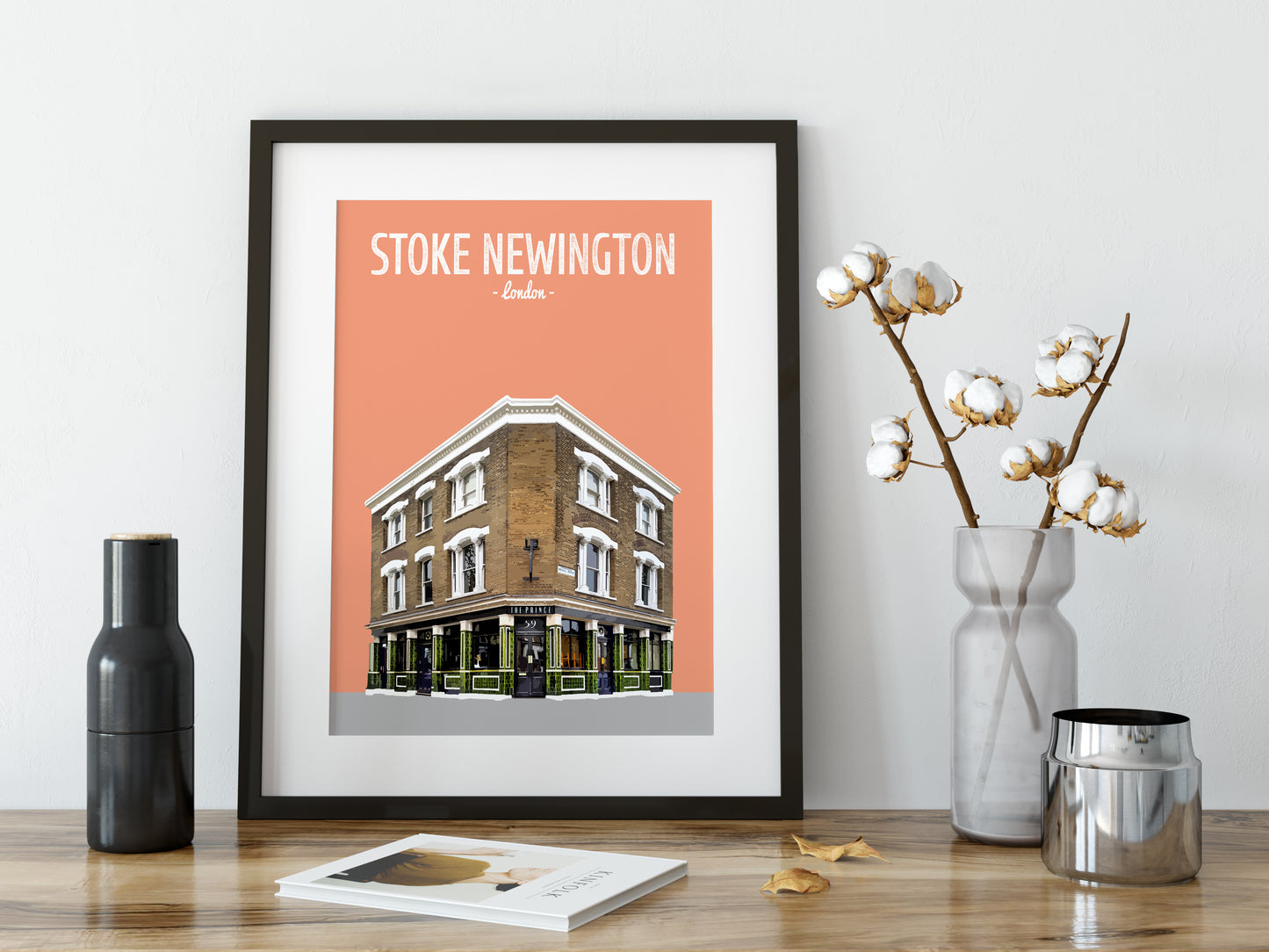 Stoke Newington print, The Prince pub