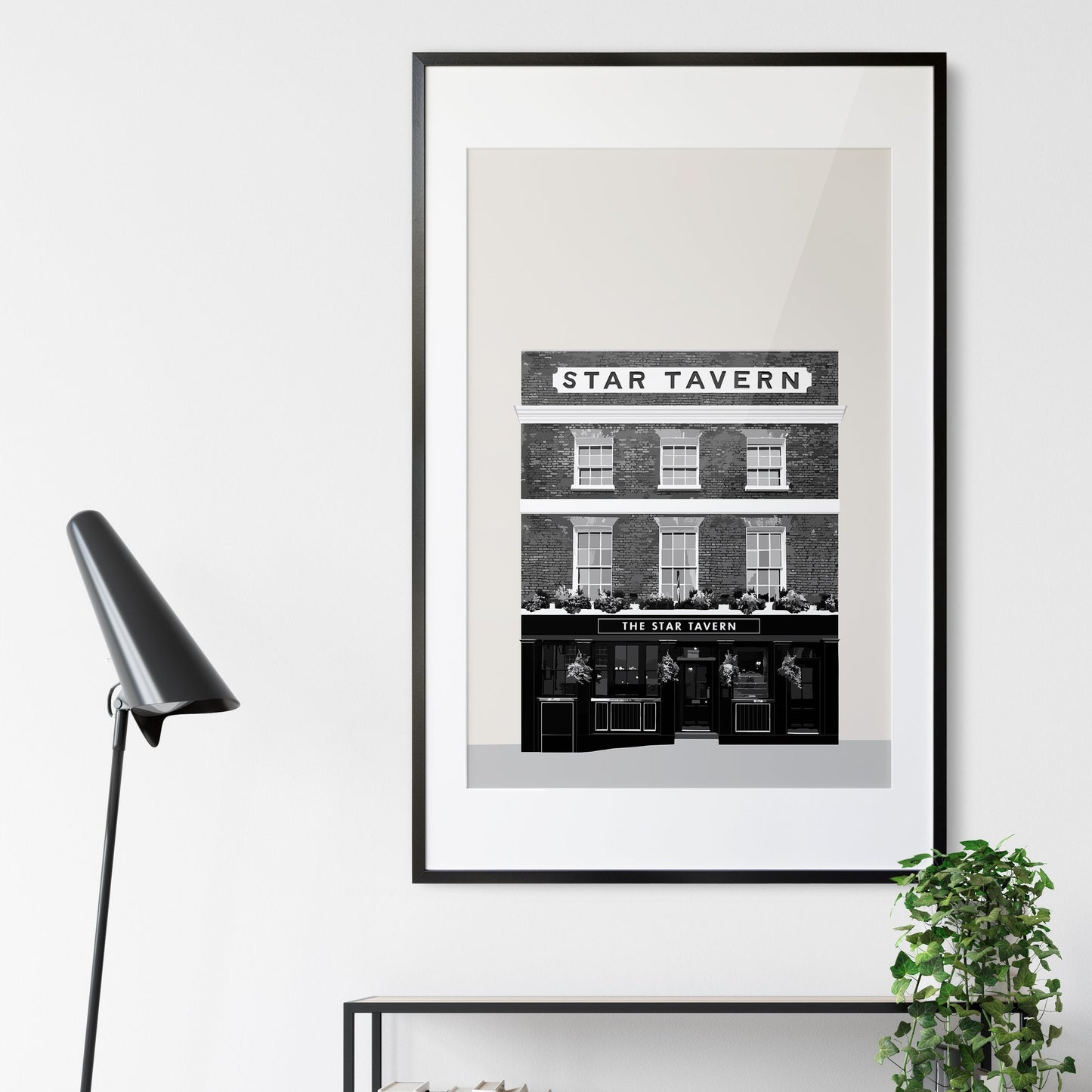 Belgravia print, The Star Tavern pub