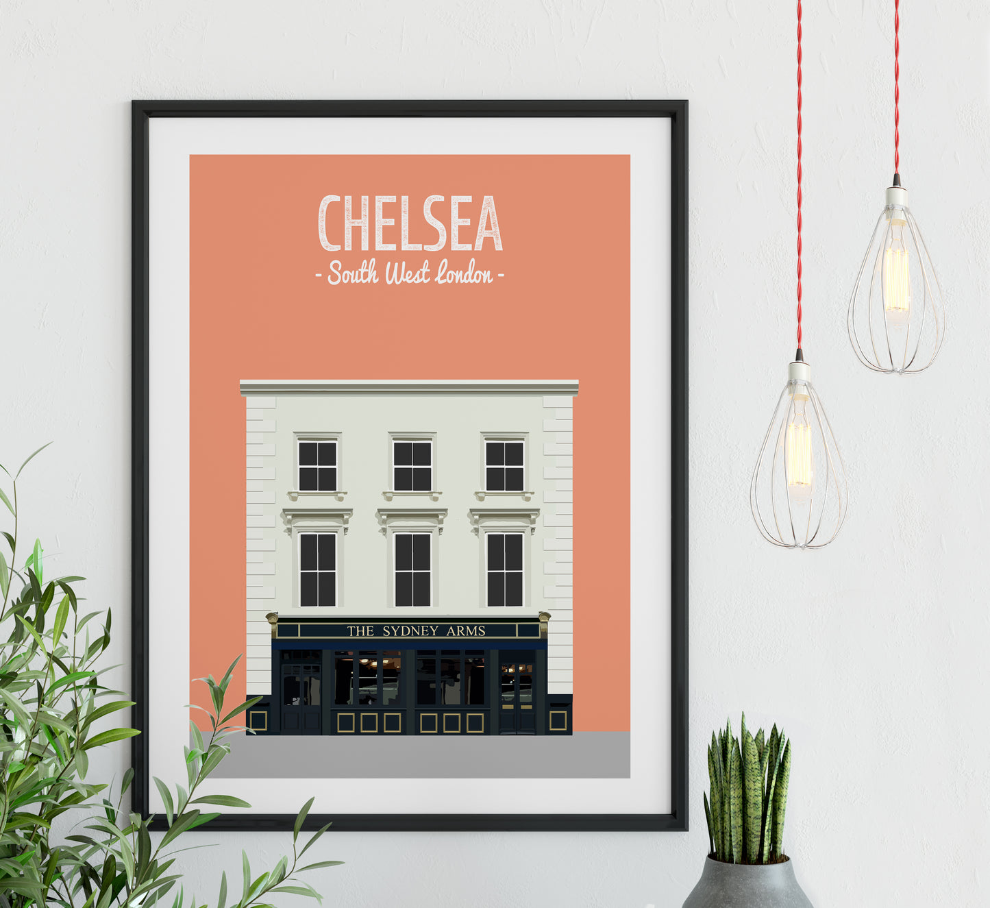 Chelsea print, The Sydney Arms pub