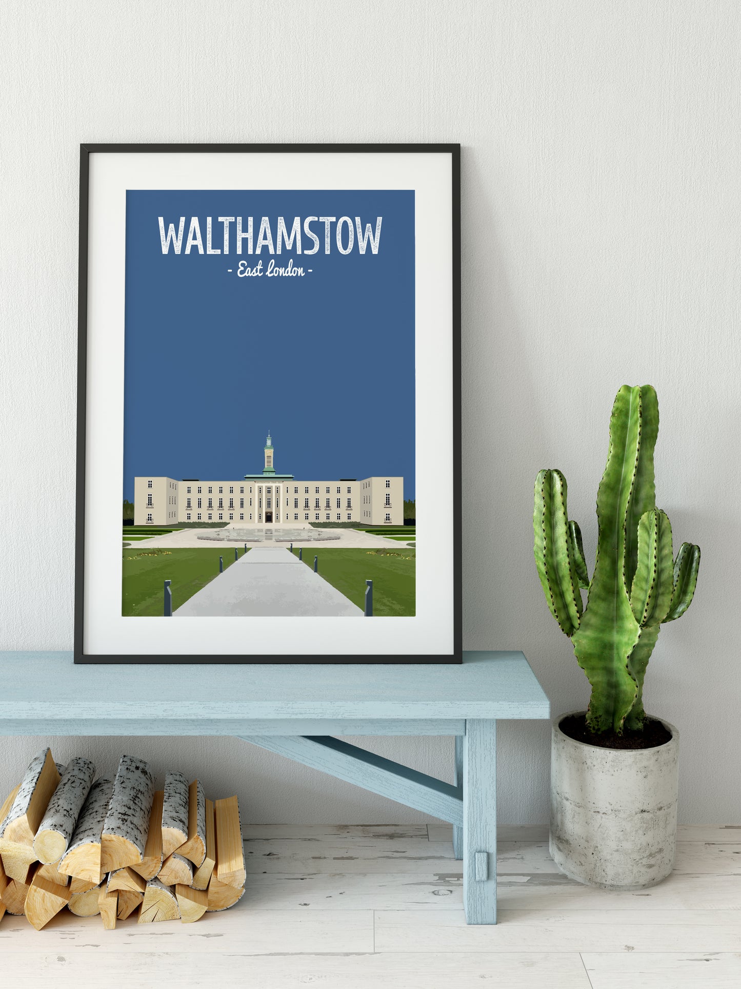 Walthamstow print, Walthamstow Town Hall