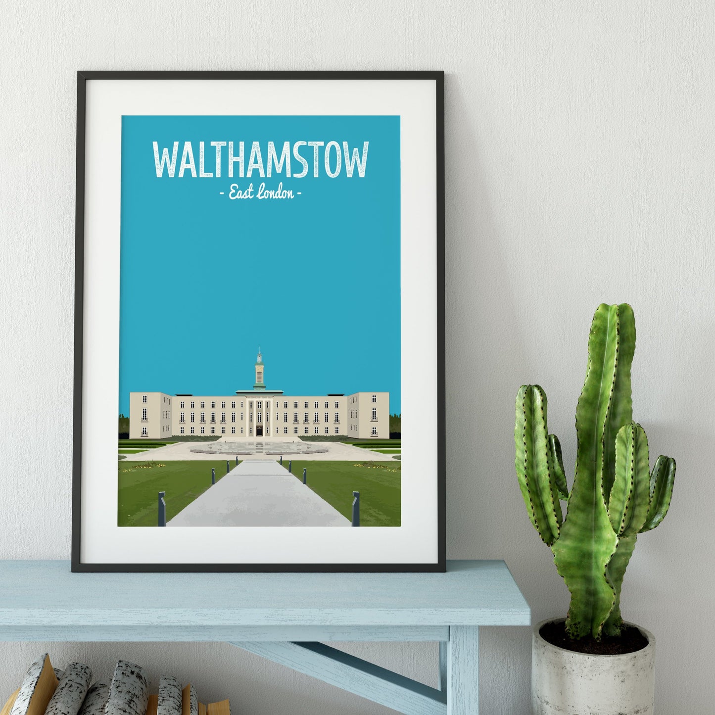 Walthamstow print, Walthamstow Town Hall