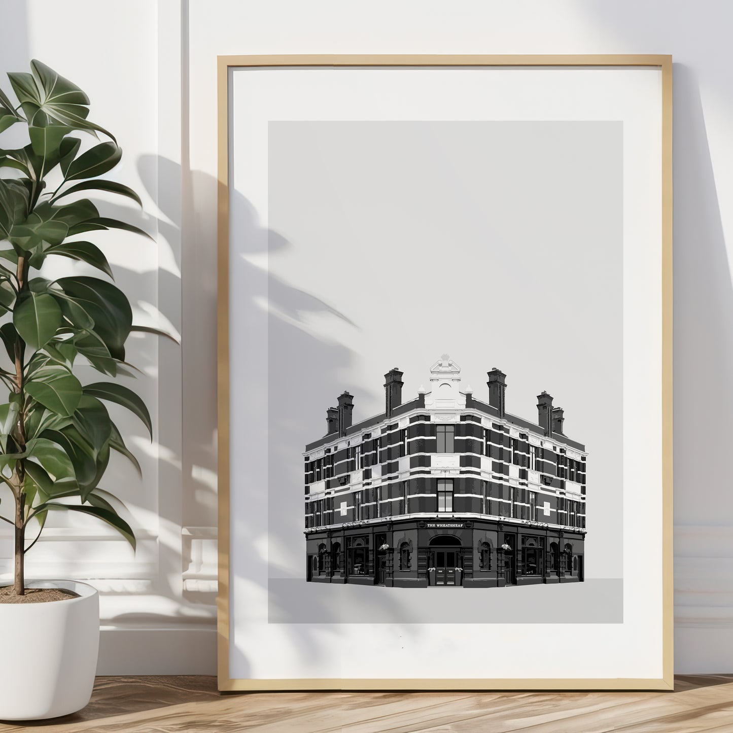 Tooting Bec print, The Wheatsheaf pub