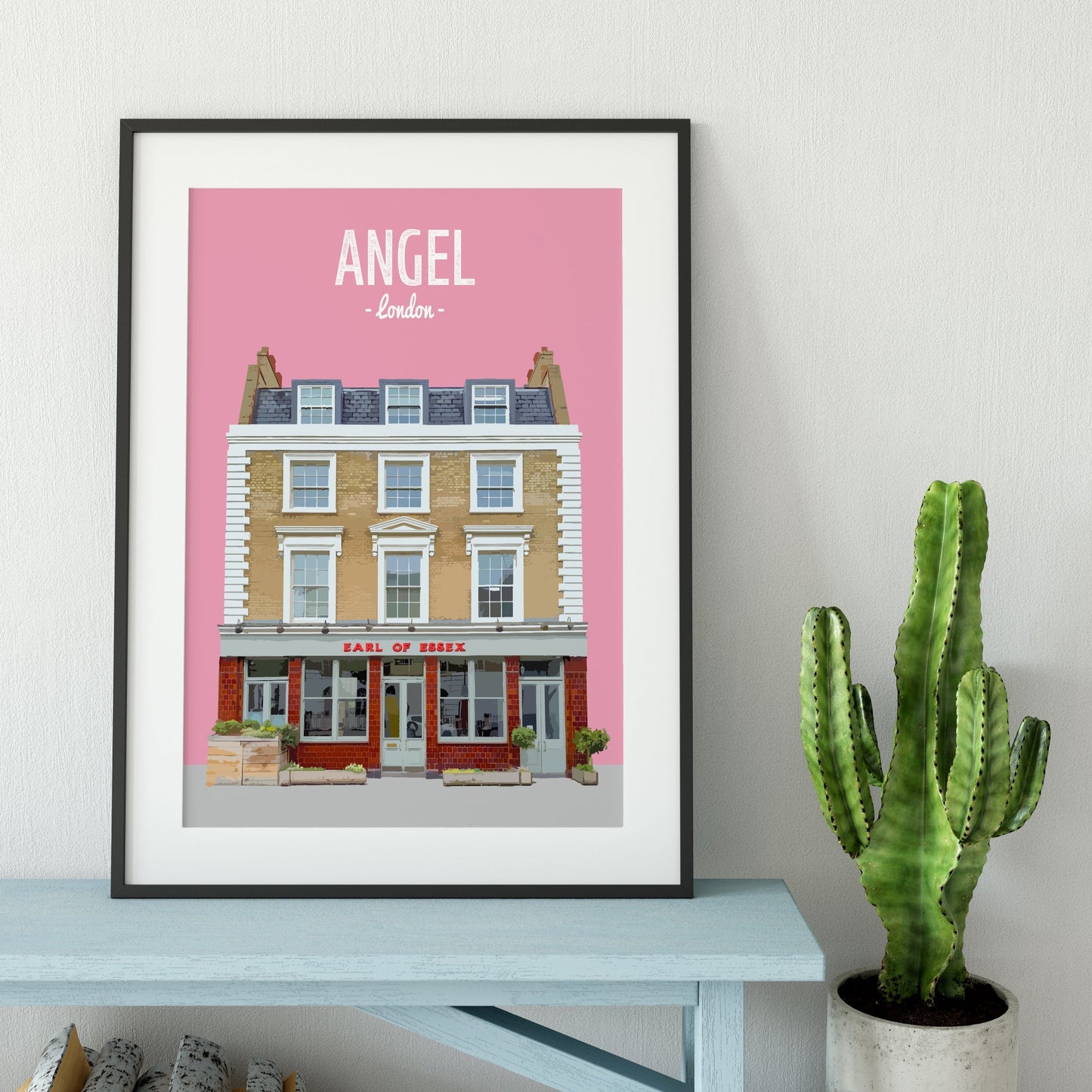 Angel print, The Earl of Essex pub