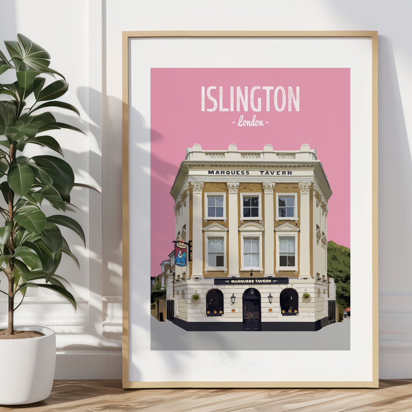 Islington print, The Marquess Tavern pub
