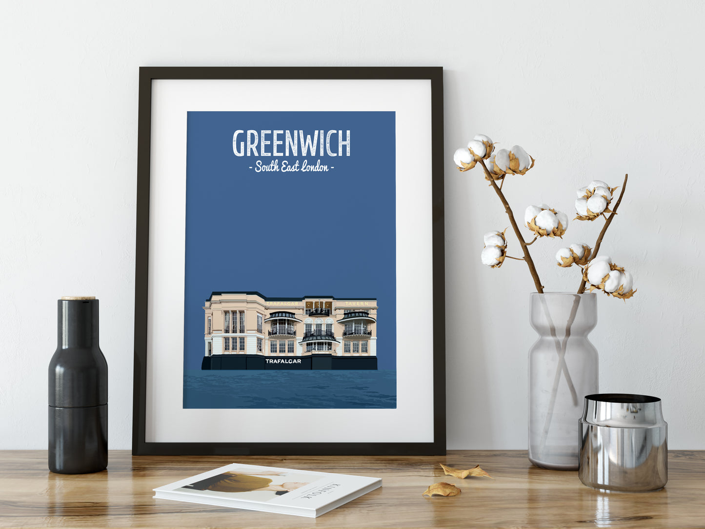 Greenwich print, The Trafalgar pub