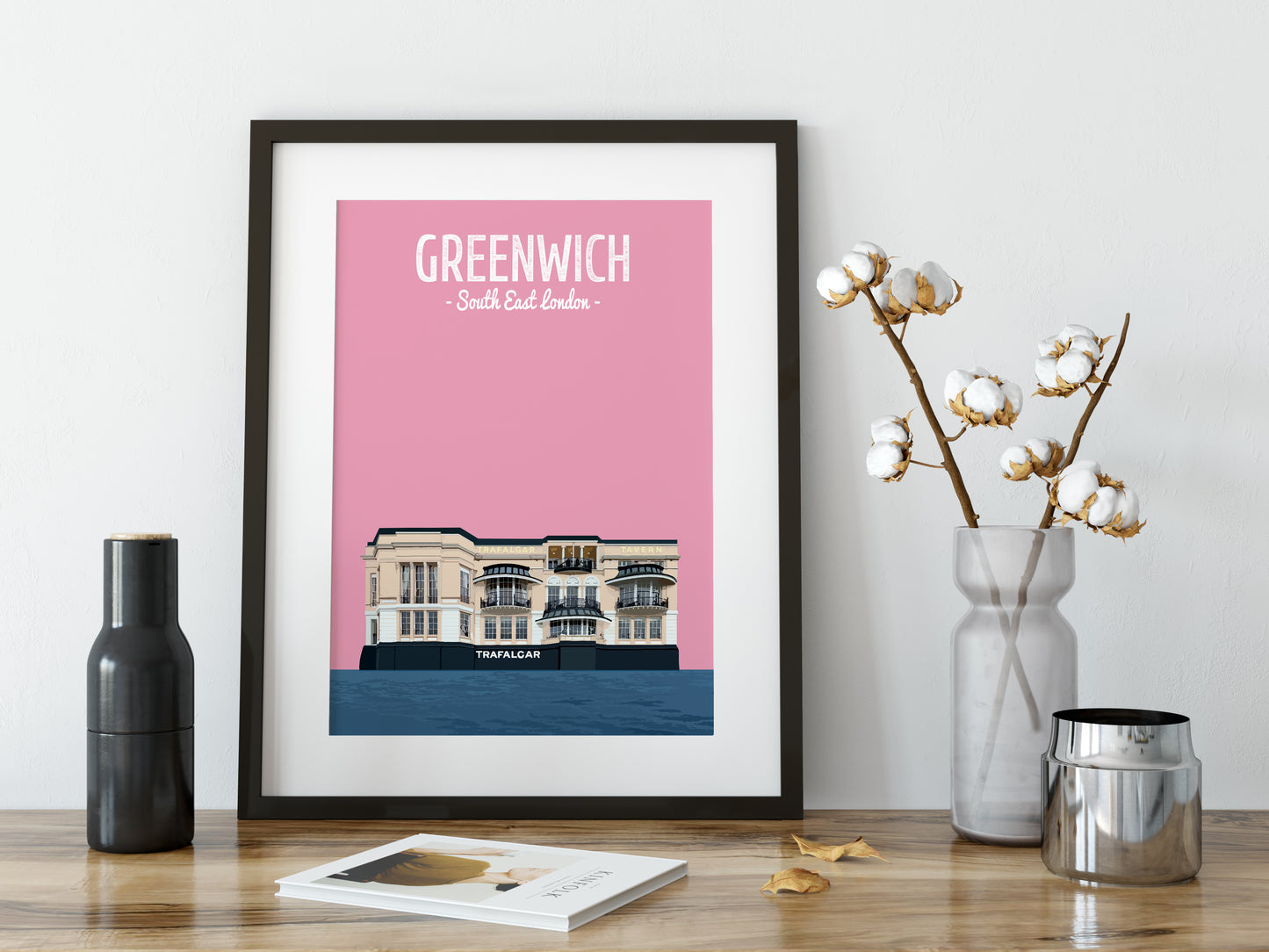 Greenwich print, The Trafalgar pub