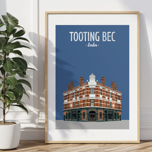 Tooting Bec print, The Wheatsheaf pub