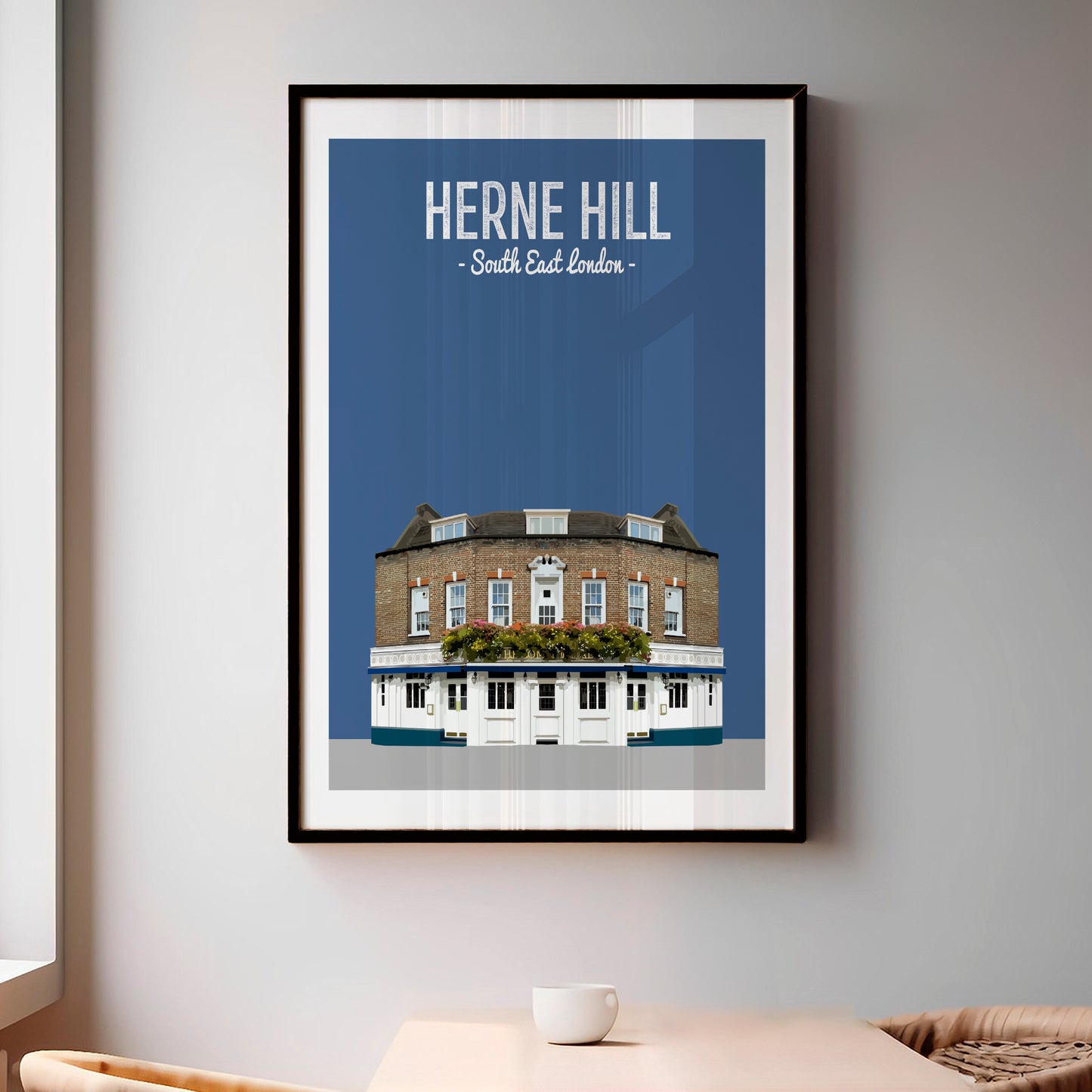 Herne Hill print, The Commercial Tavern