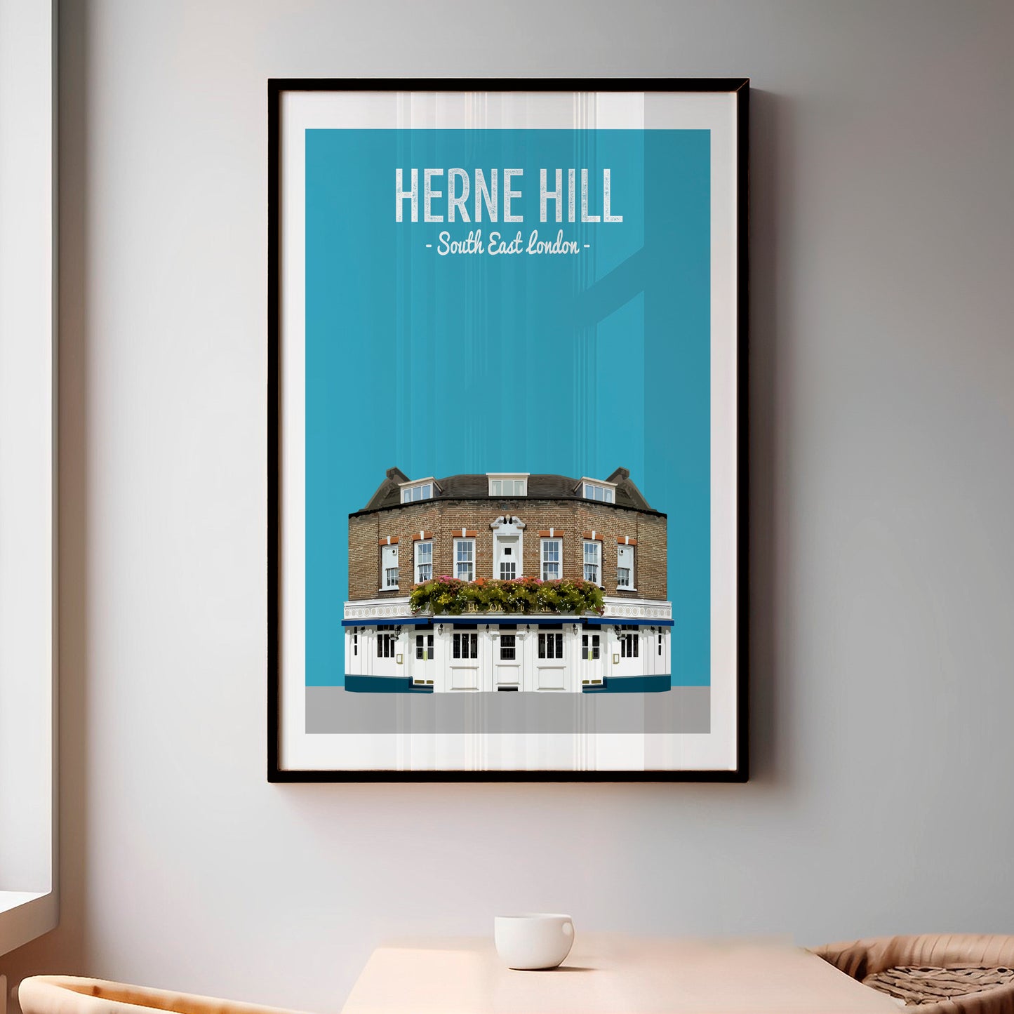 Herne Hill print, The Commercial Tavern