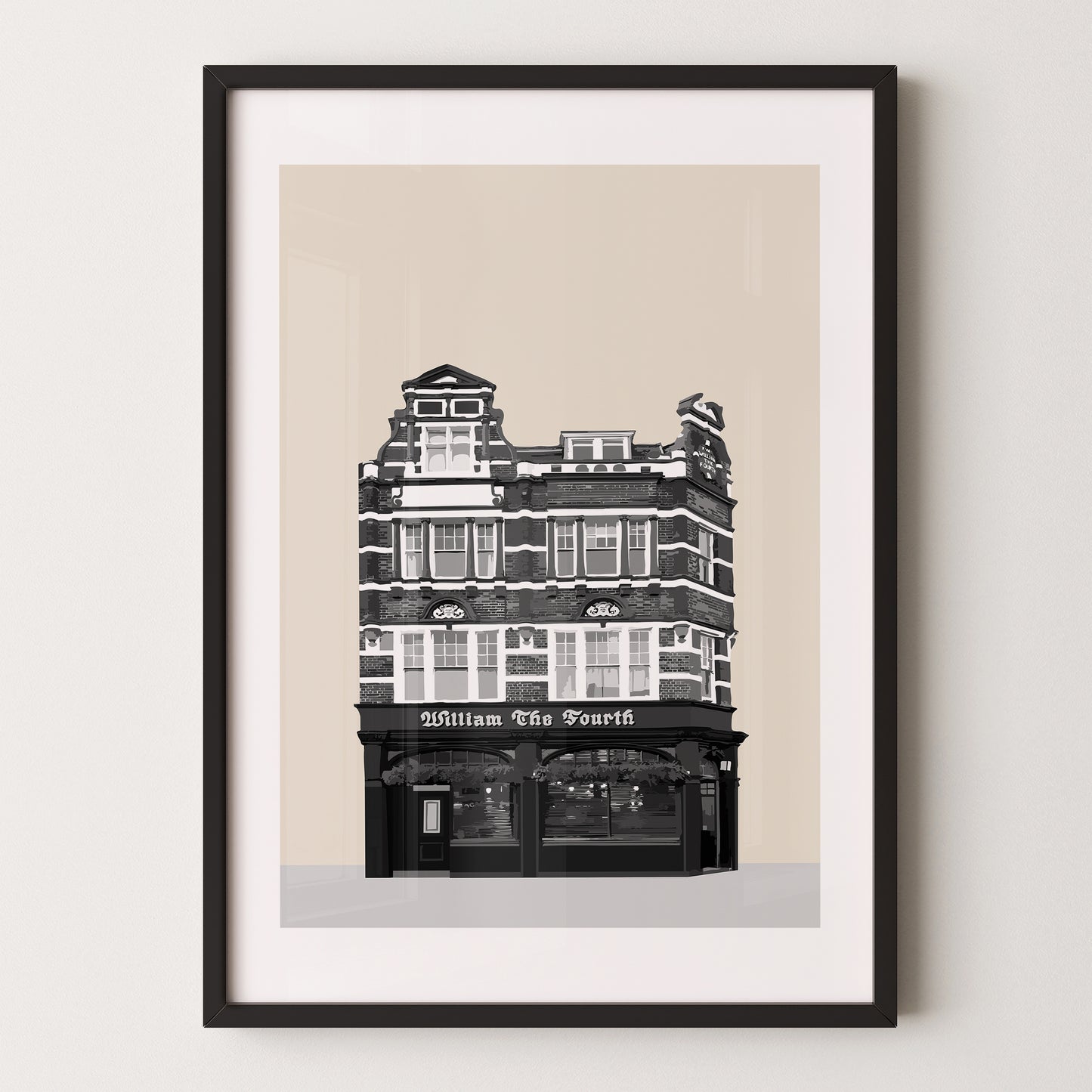 Leyton print, William the Fourth