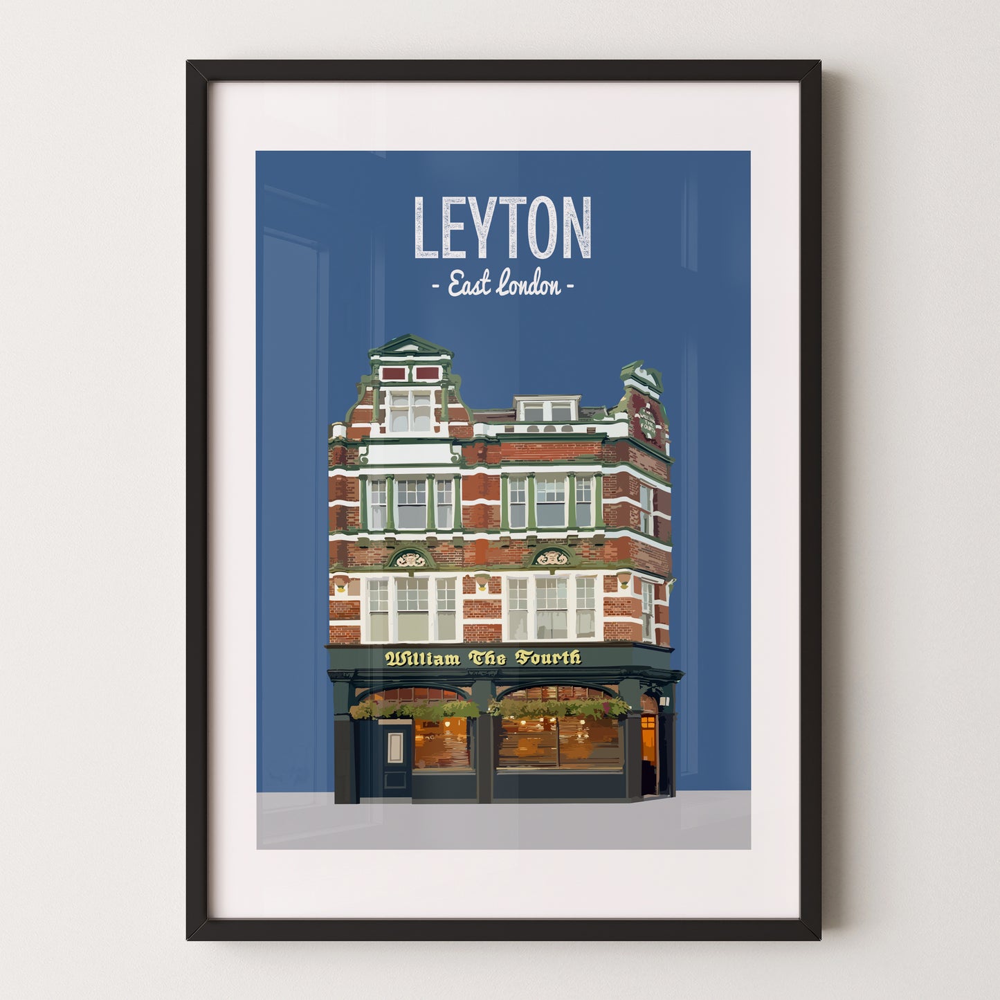 Leyton print, William the Fourth