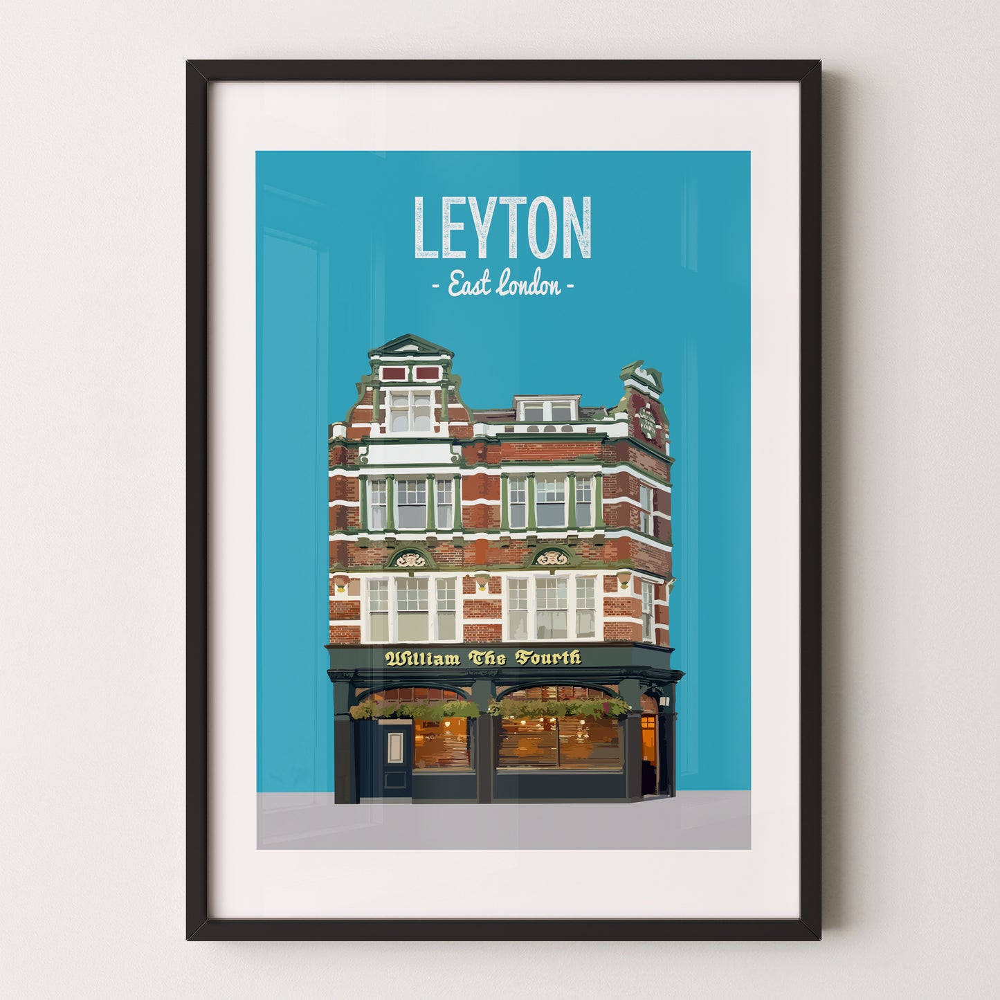Leyton print, William the Fourth