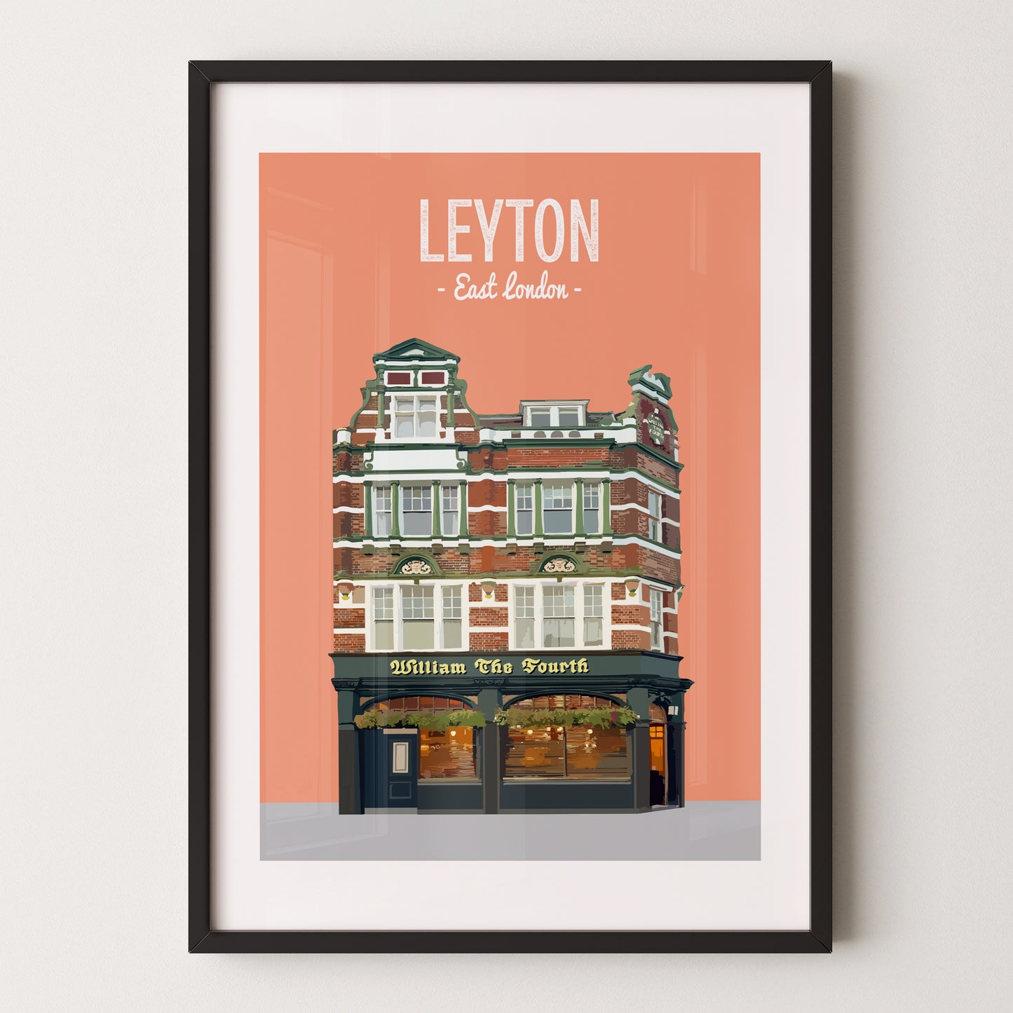 Leyton print, William the Fourth