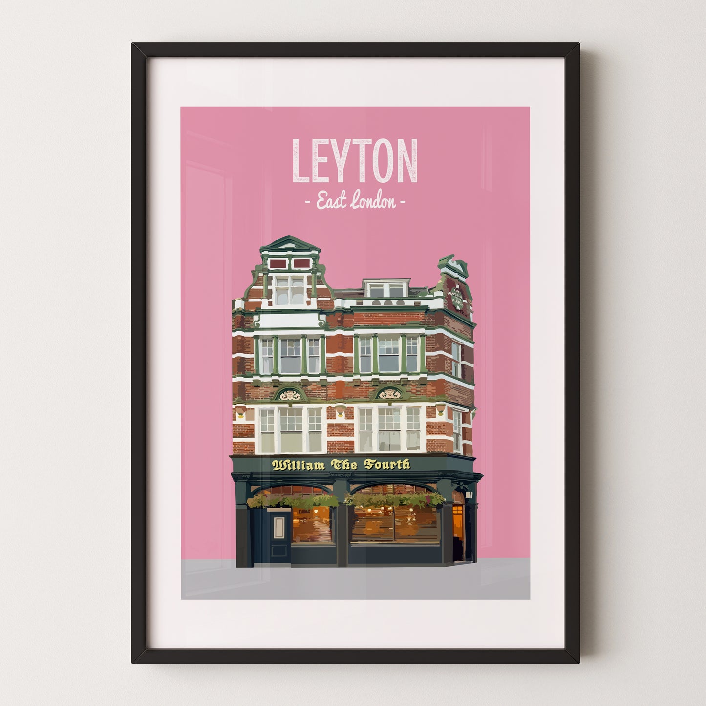 Leyton print, William the Fourth