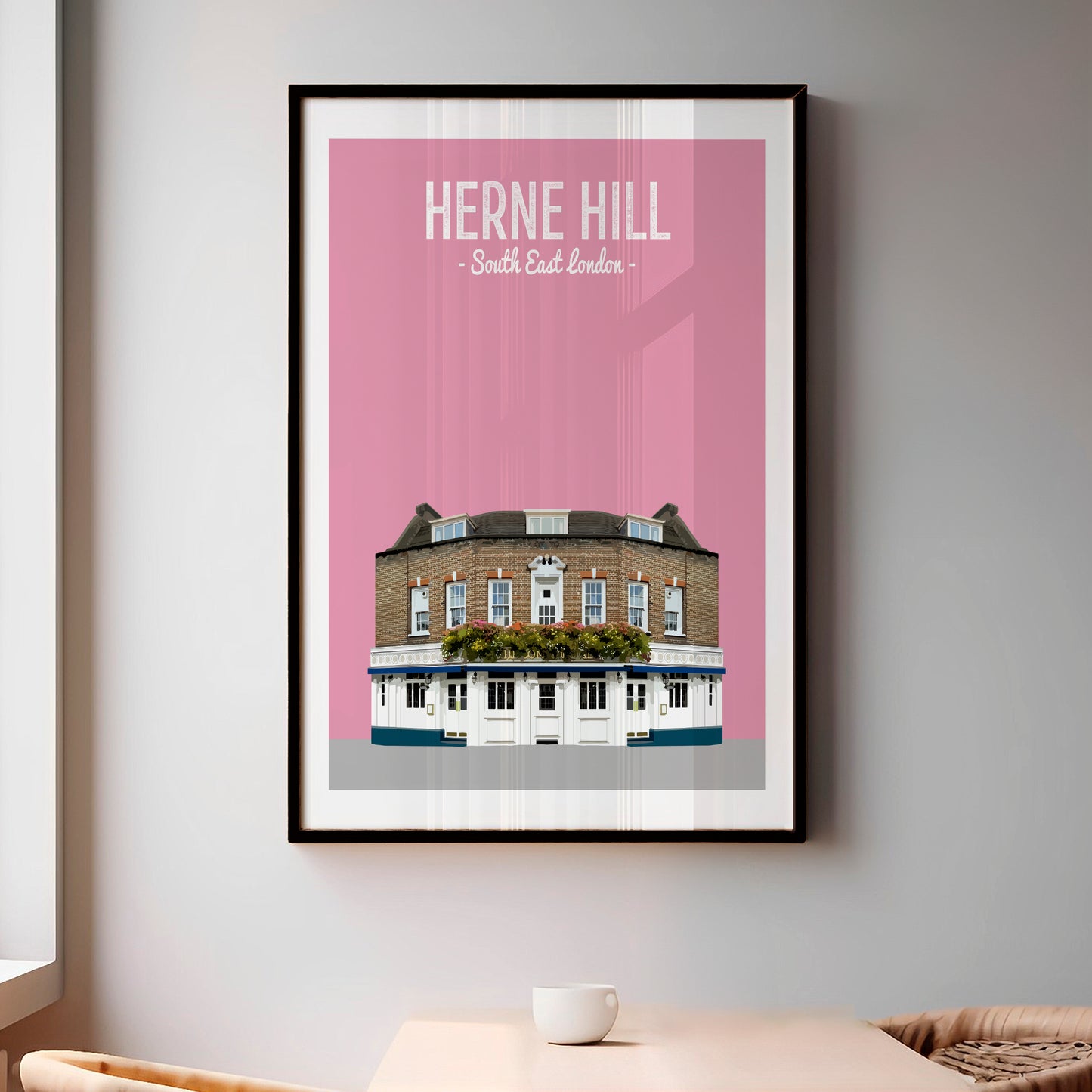 Herne Hill print, The Commercial Tavern