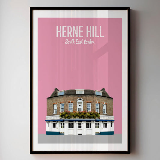 Herne Hill print, The Commercial Tavern