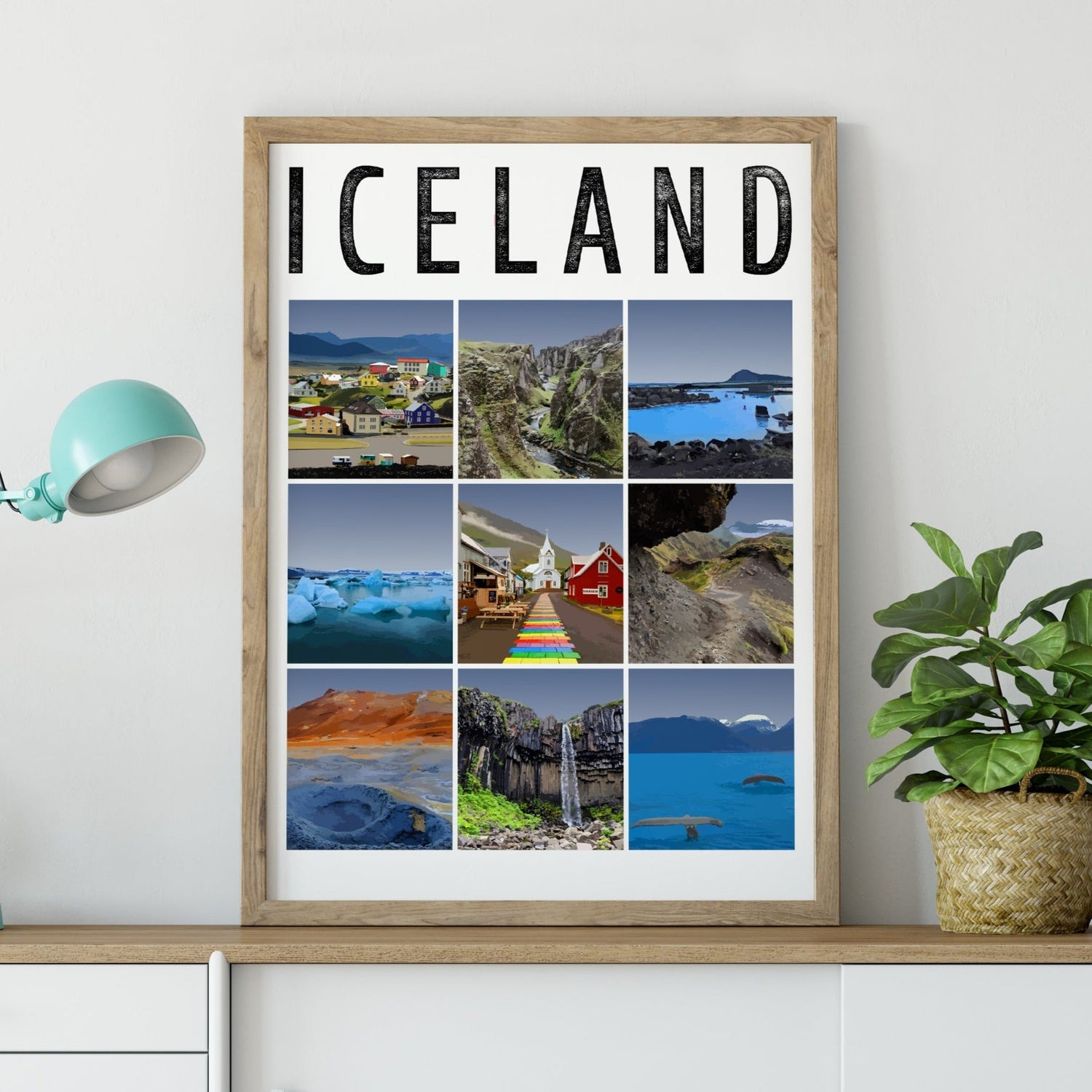 iceland print