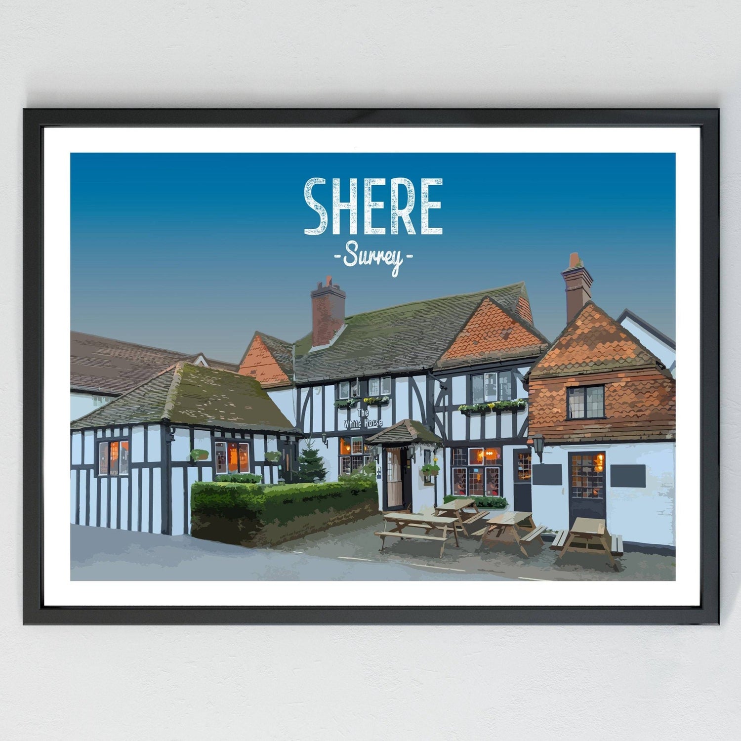 shere village print